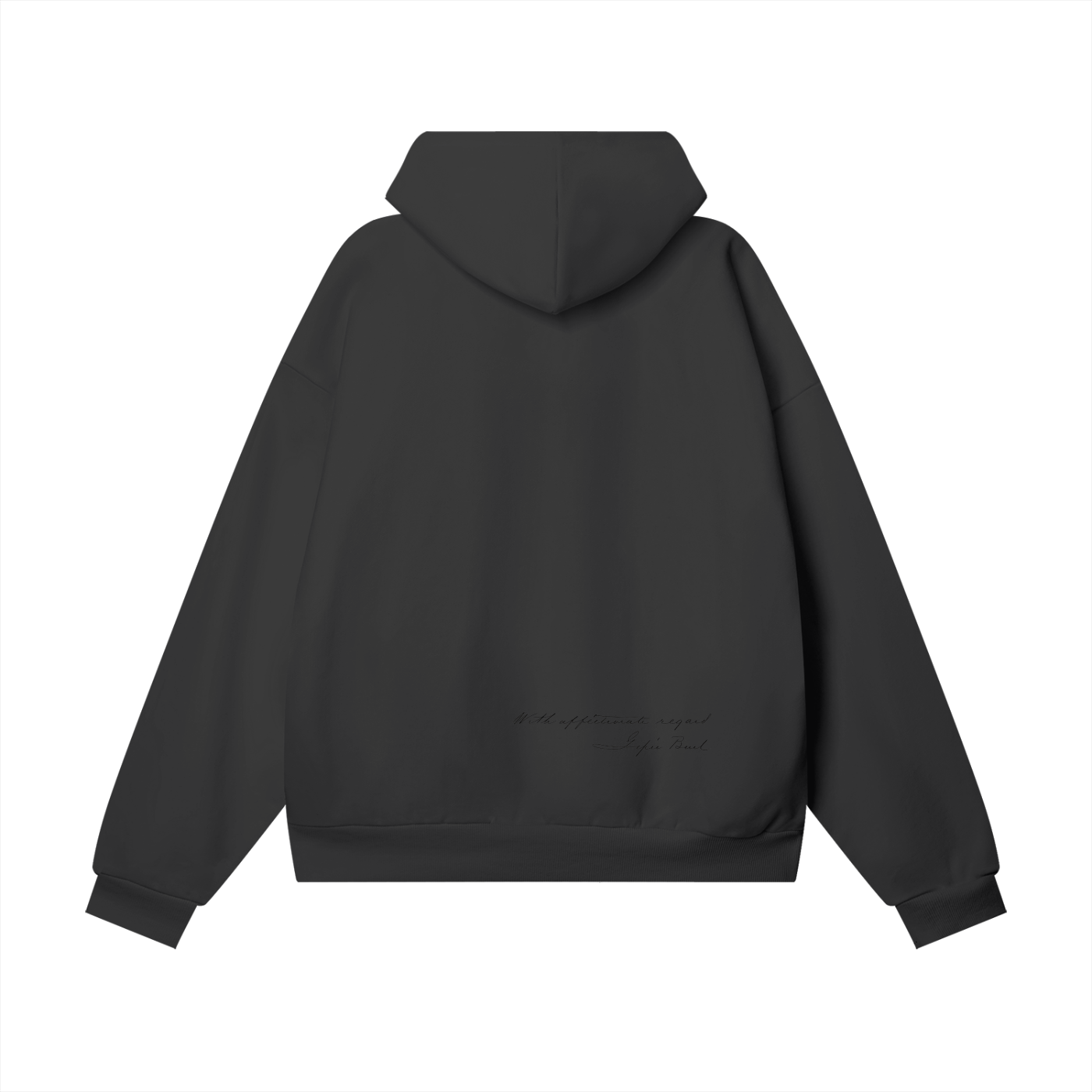 Buel The Yankee Heavyweight Hidden Pocket Fleece Hoodie