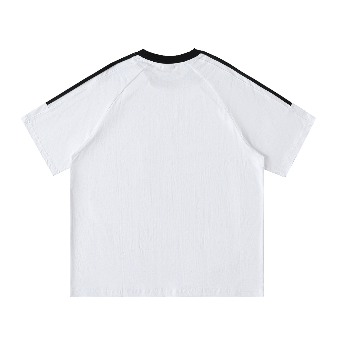 Bumbles Logo Contrast Tape Crewneck Cotton T-Shirt