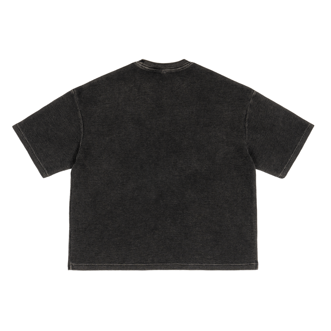 3 Espressotinis Textured Waffle Washed Boxy T-Shirt