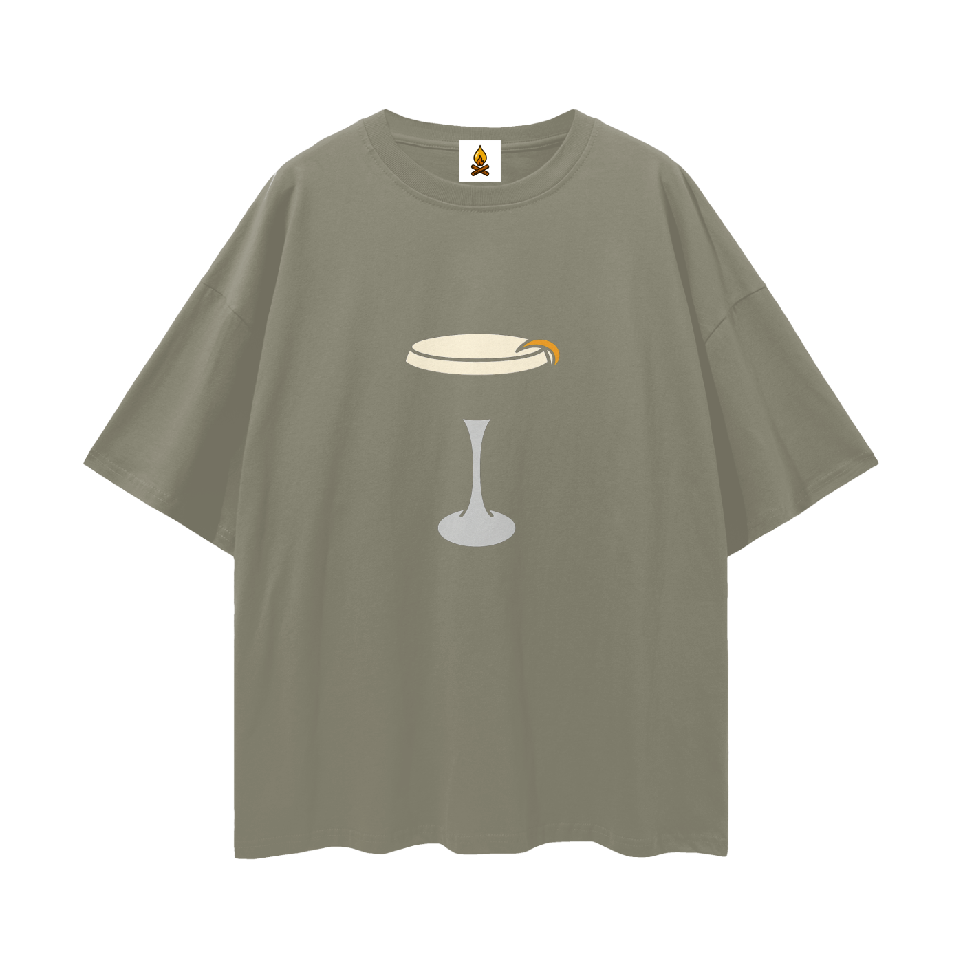 The Essential Espressotini Loose Drop Shoulder T-Shirt