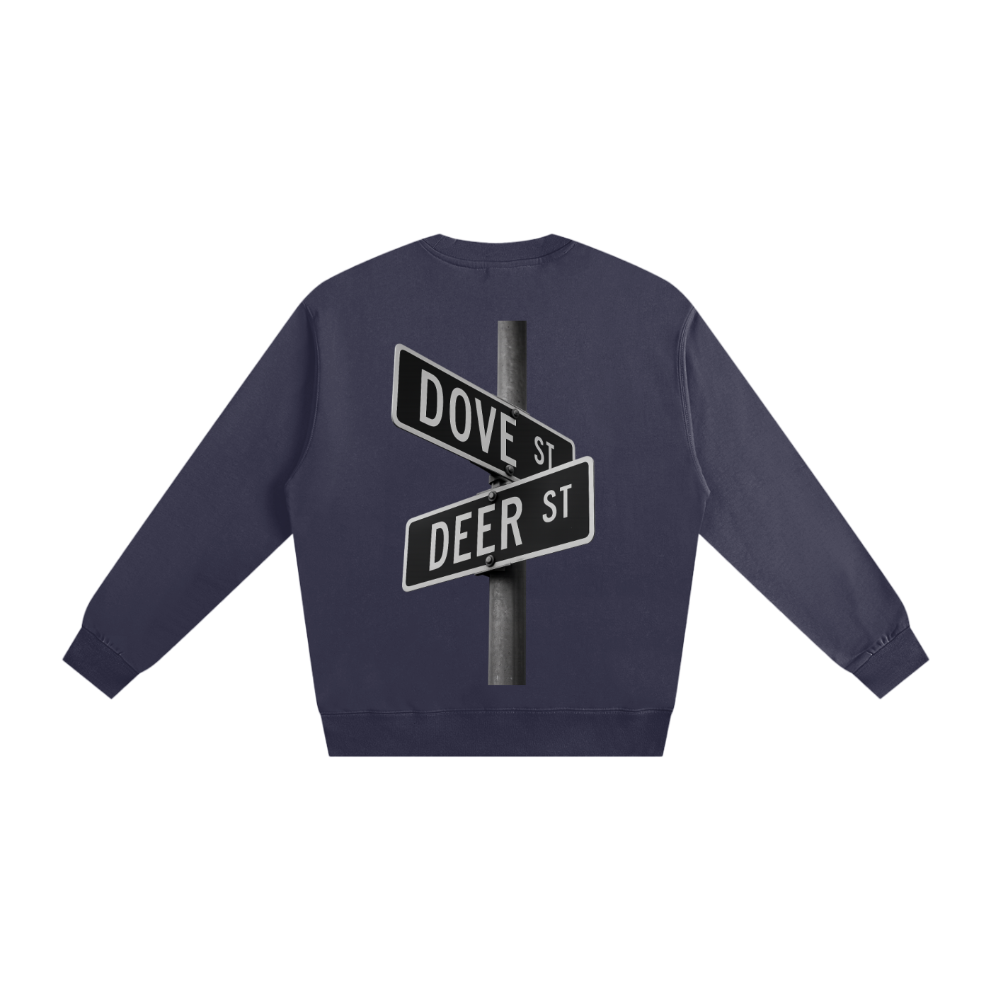 Dove+Deer Cross Signs Heavyweight Essential Sweatshirt