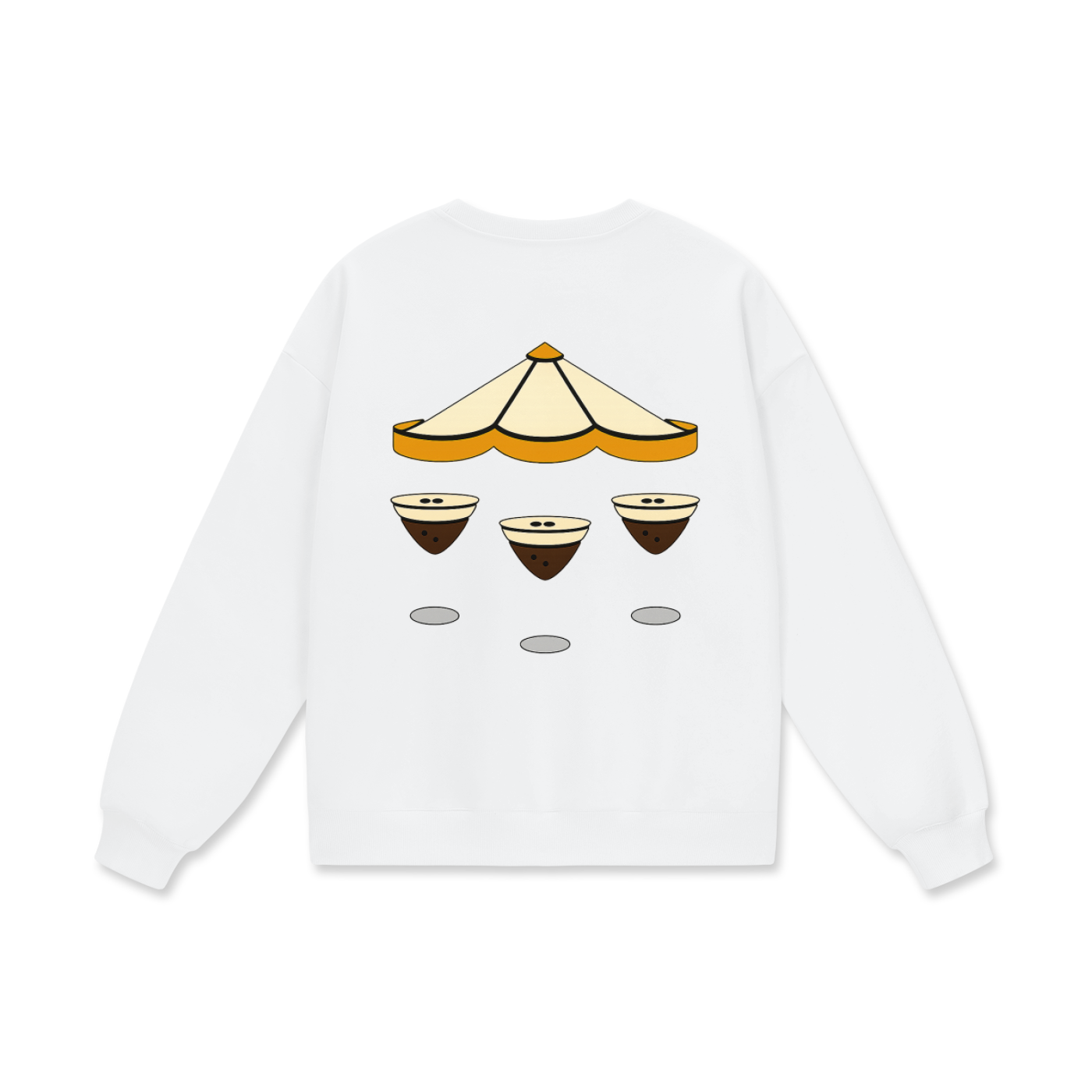 Stained Glass Espressotini Carousel Sweatshirt