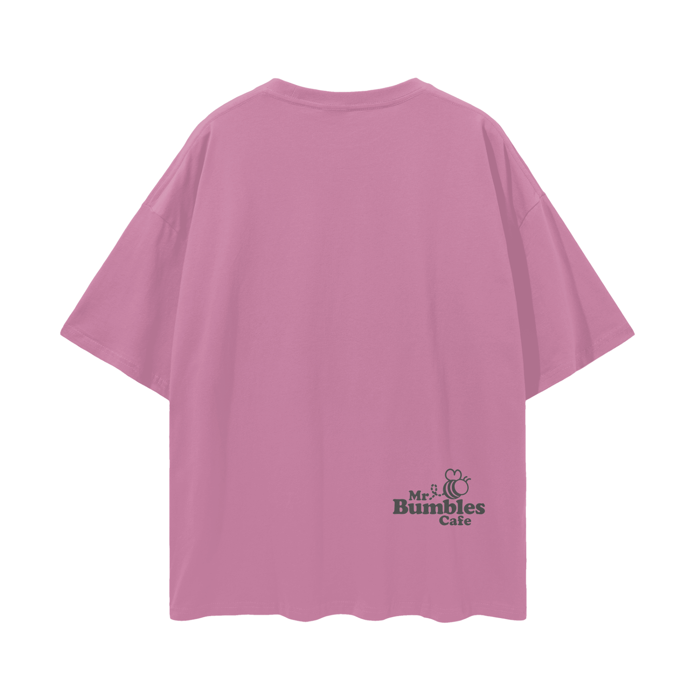 Oatmeal Streetwear Loose Drop Shoulder T-Shirt