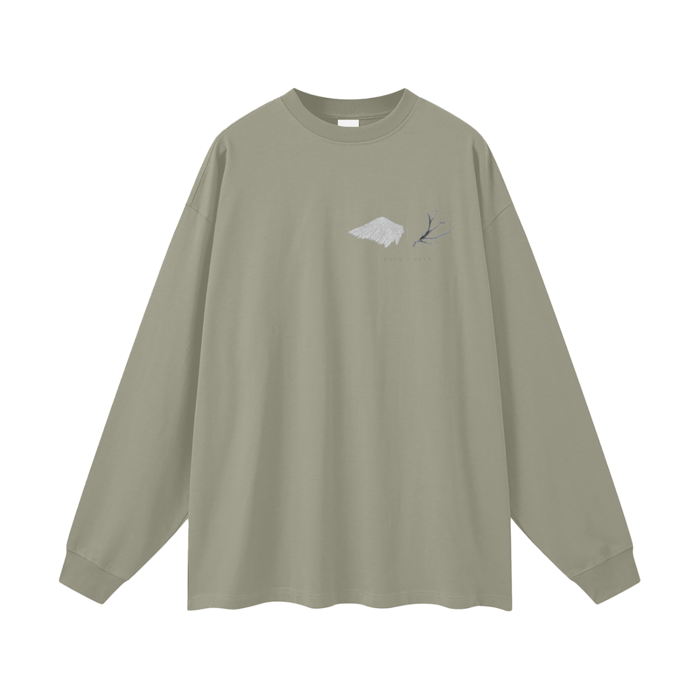 Warehouse Graffiti Specials Oversized Unisex Long Sleeve T-Shirt