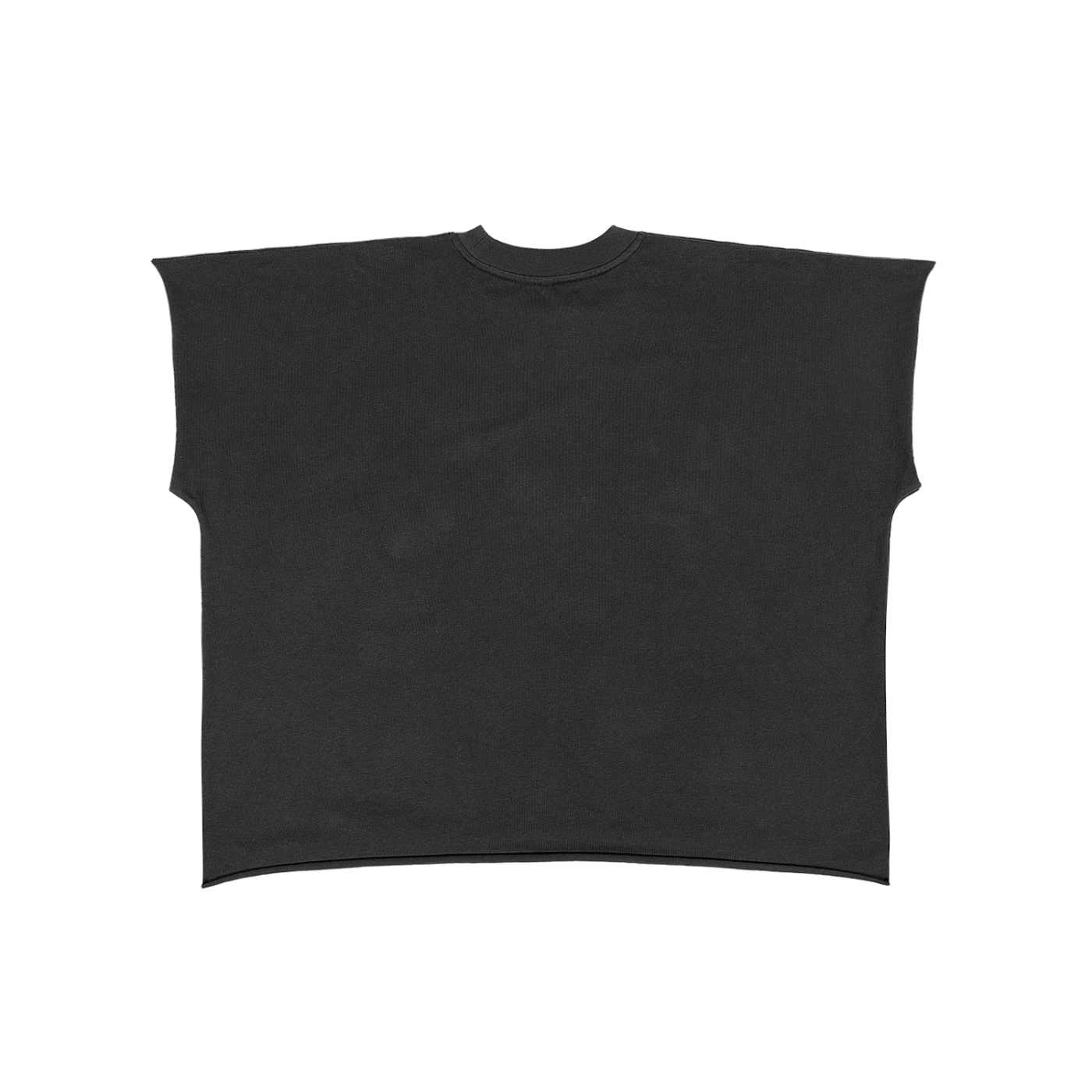 Salad Raw Edge Boxy Non-Shrink T-Shirt