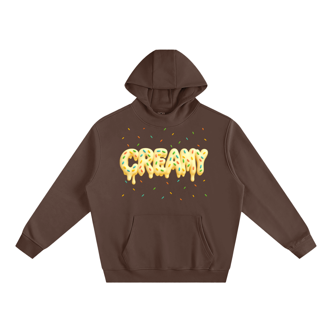 Fleeced High Neck Hoodie