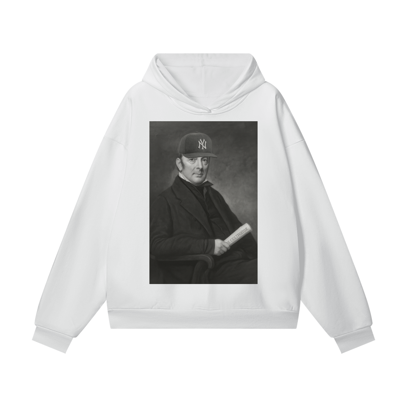 Buel The Yankee Heavyweight Hidden Pocket Fleece Hoodie