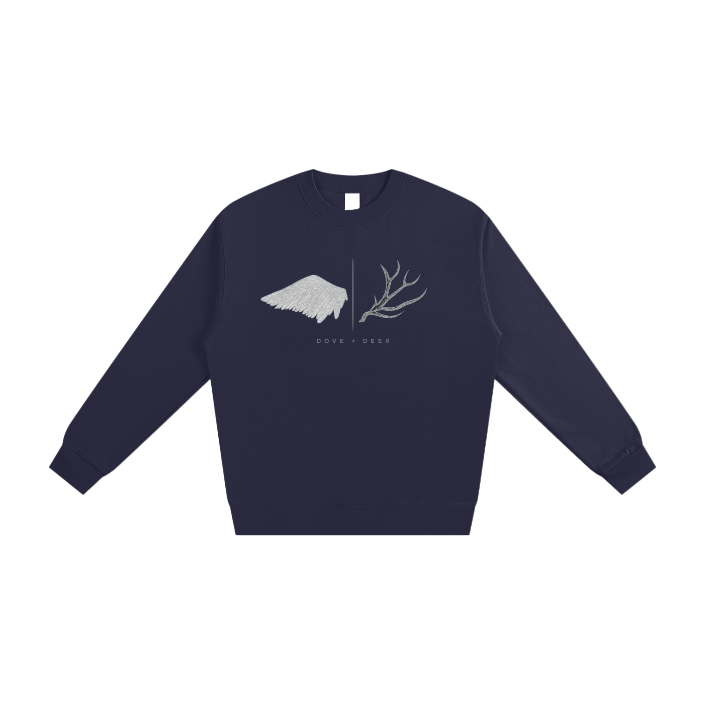 Dove+Deer Cross Signs Heavyweight Essential Sweatshirt