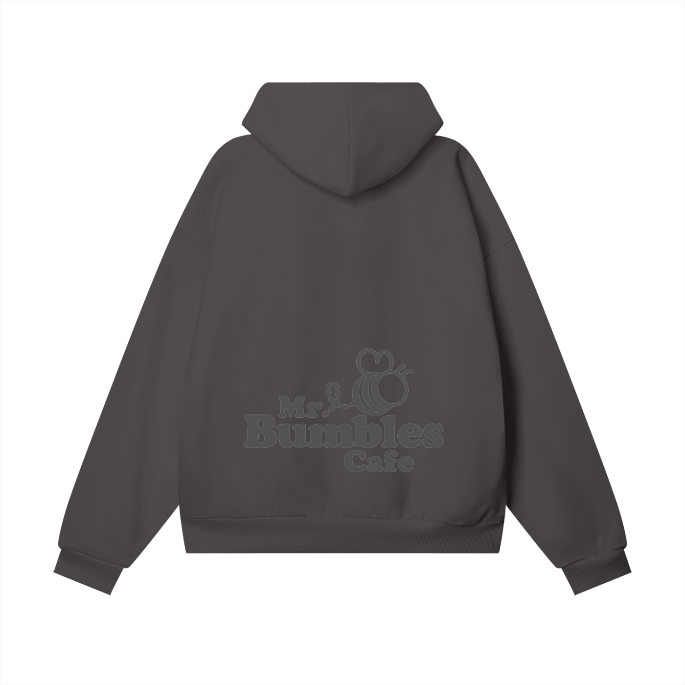 Bumbles Heart Wing Heavyweight Hidden Pocket Fleece Hoodie