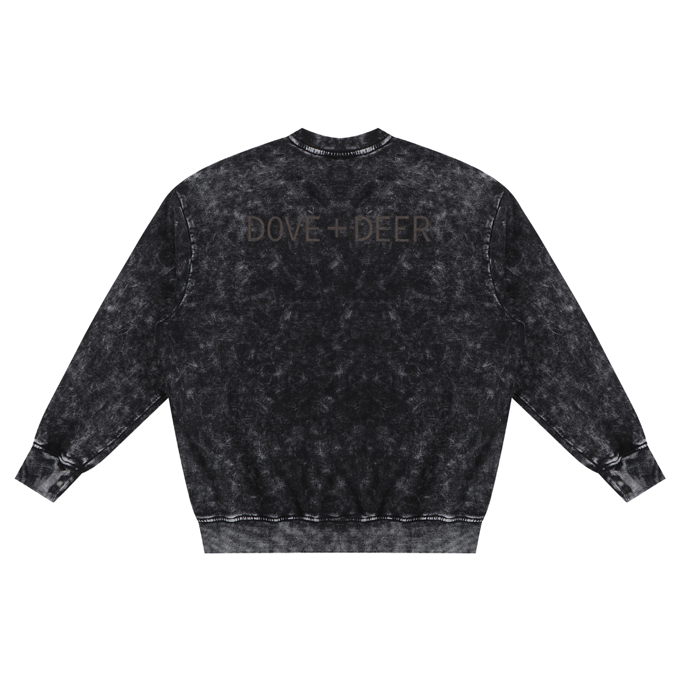 Espressotini Snow Washed Hand-Frayed Sweatshirt