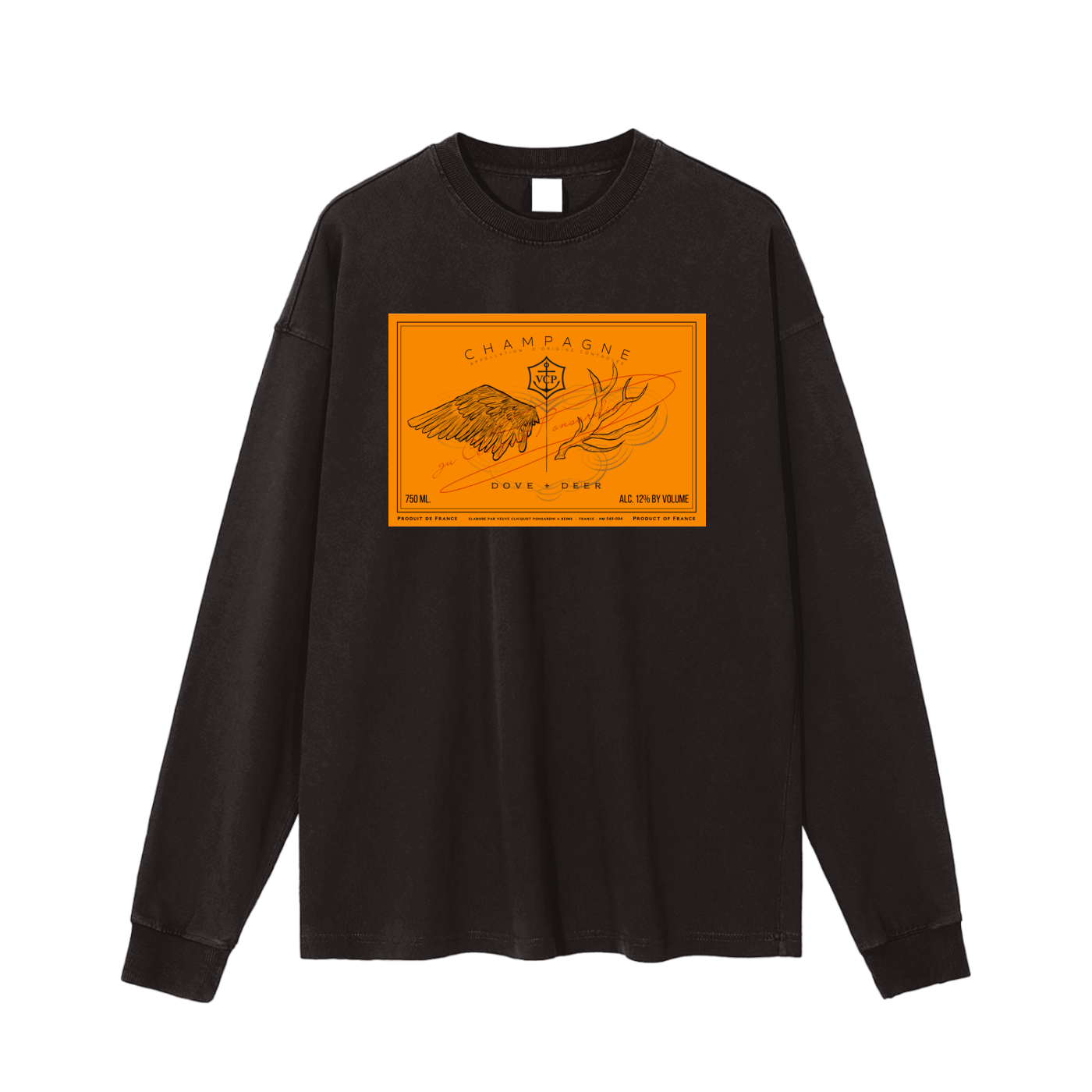 Dove+Deer Clic Vintage Washed Long Sleeve T-Shirt