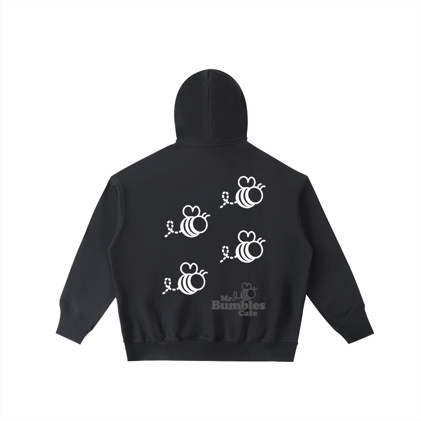Bumbles Swarm Big Hood Half-Zip Fleece Hoodie