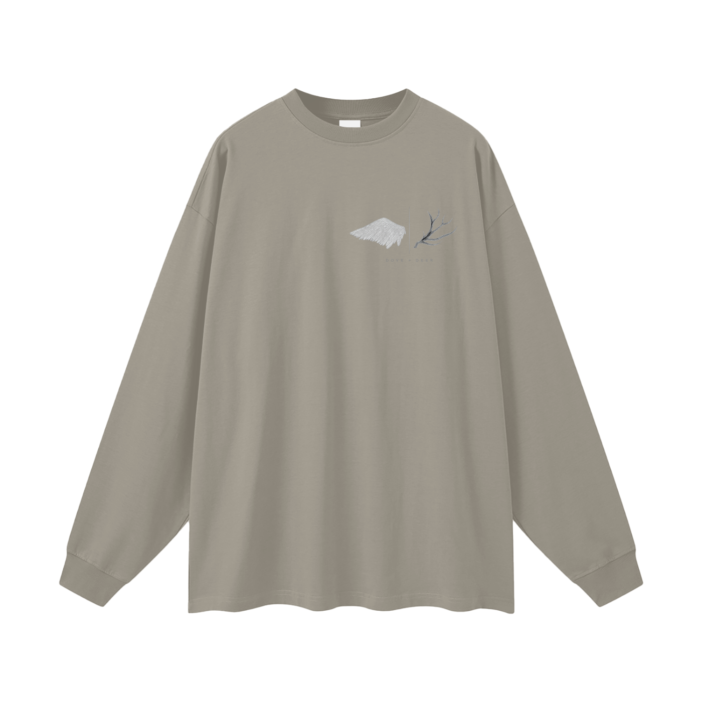 Warehouse Graffiti Specials Oversized Unisex Long Sleeve T-Shirt