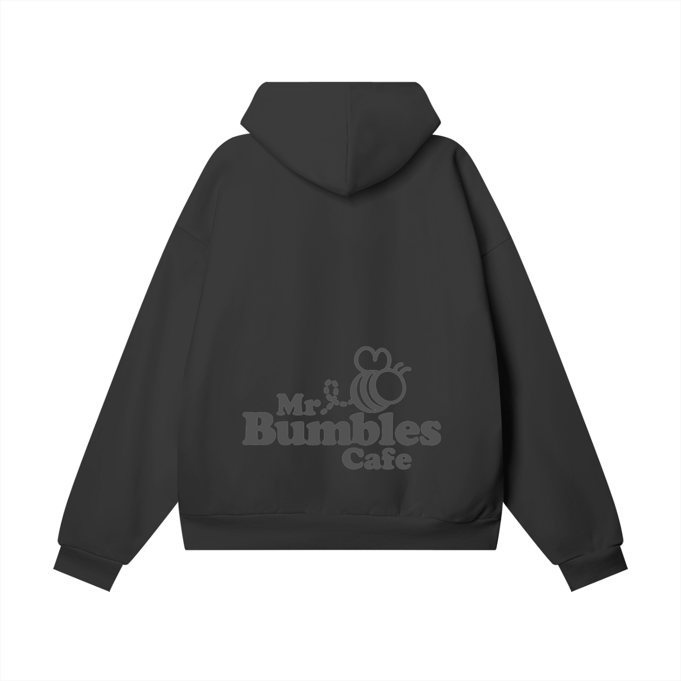 Bumbles Heart Wing Heavyweight Hidden Pocket Fleece Hoodie
