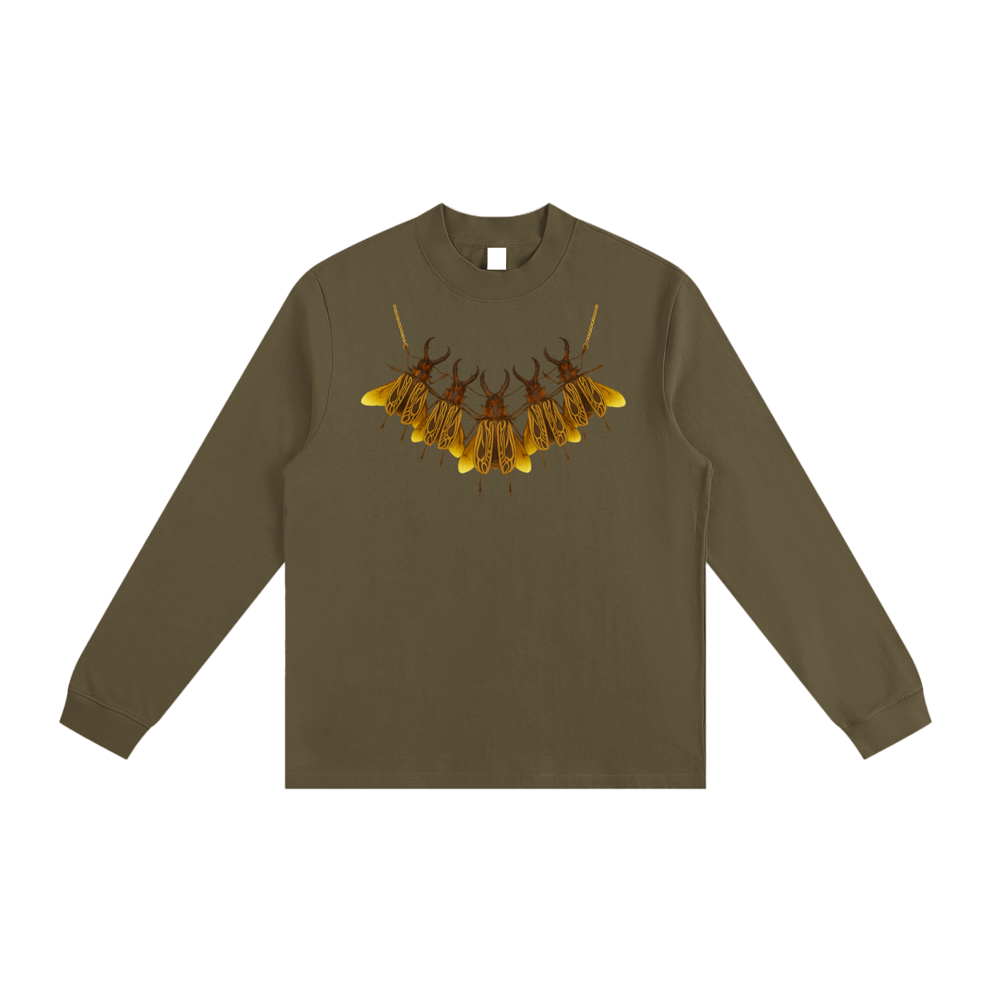 MAN DABLE Non-Shrink Mock Neck Sweatshirt