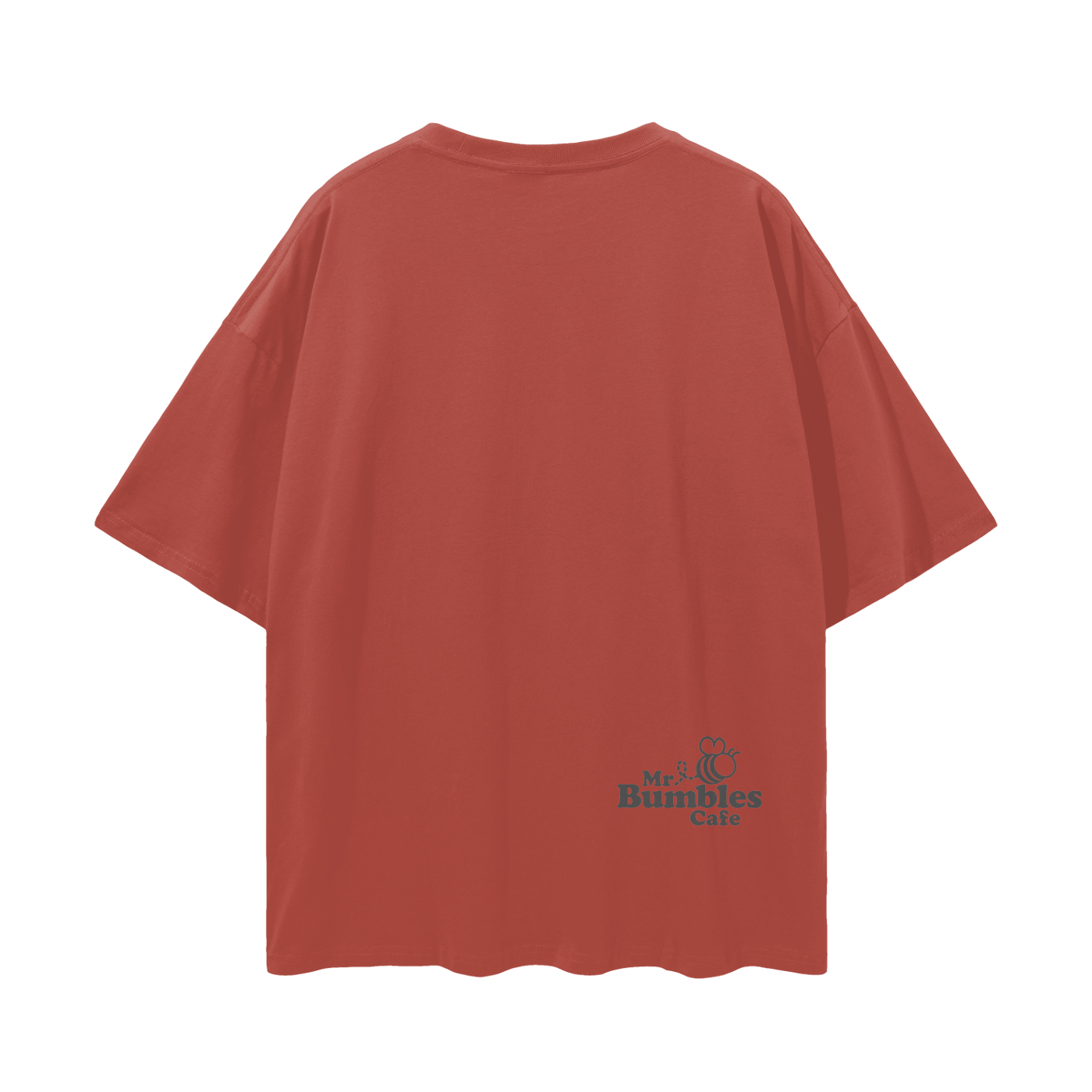 Oatmeal Streetwear Loose Drop Shoulder T-Shirt