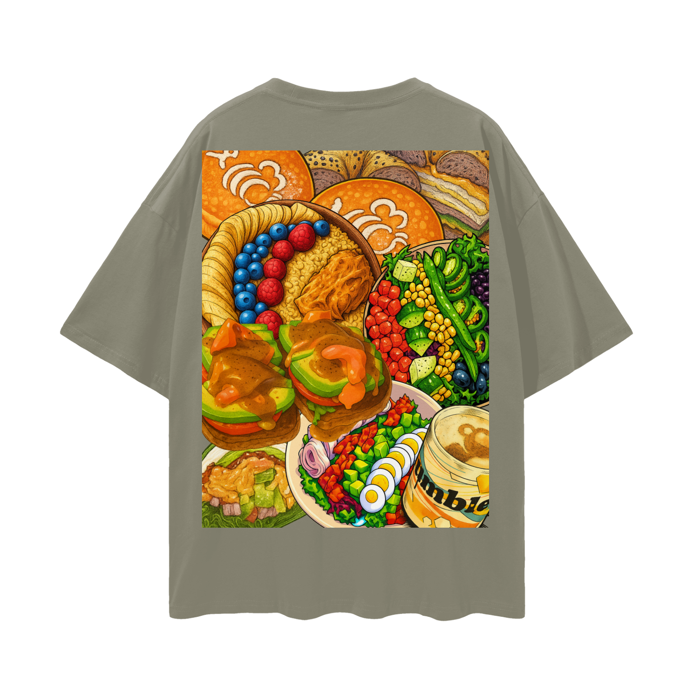 Streetwear Loose Drop Shoulder T-Shirt