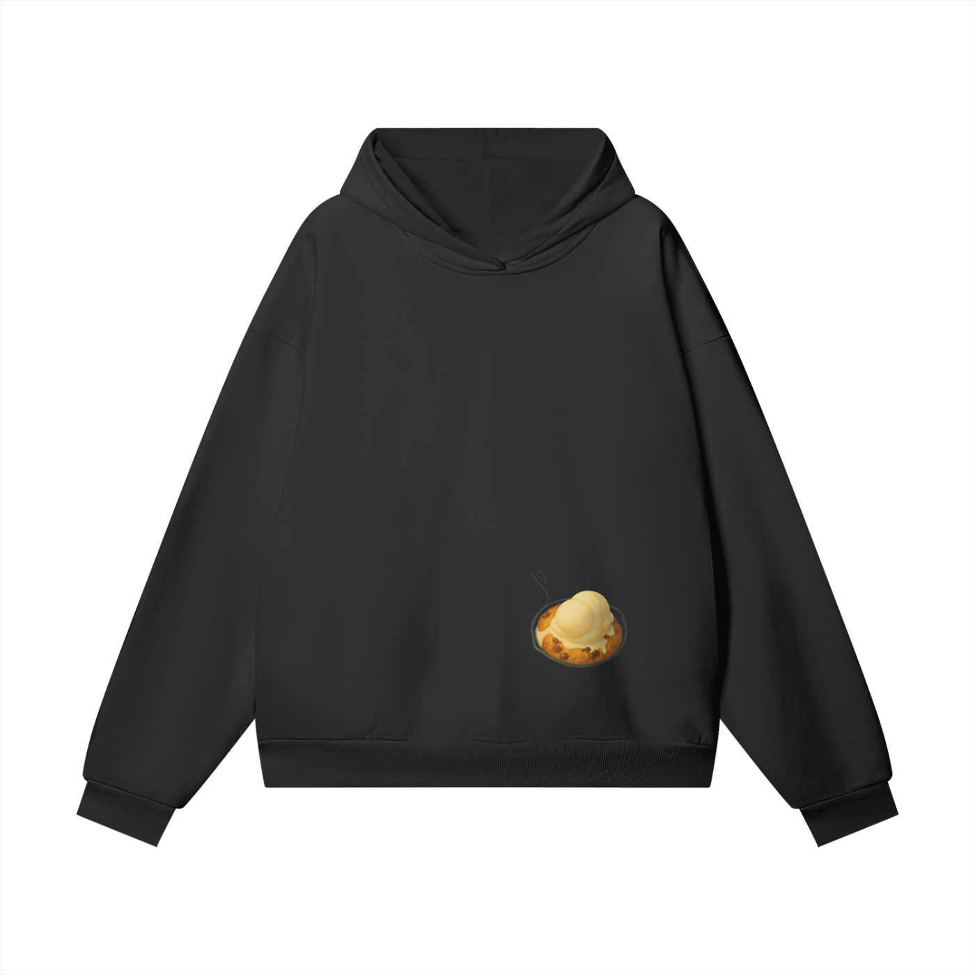 Cookie Skillet Heavyweight Hidden Pocket Fleece Hoodie