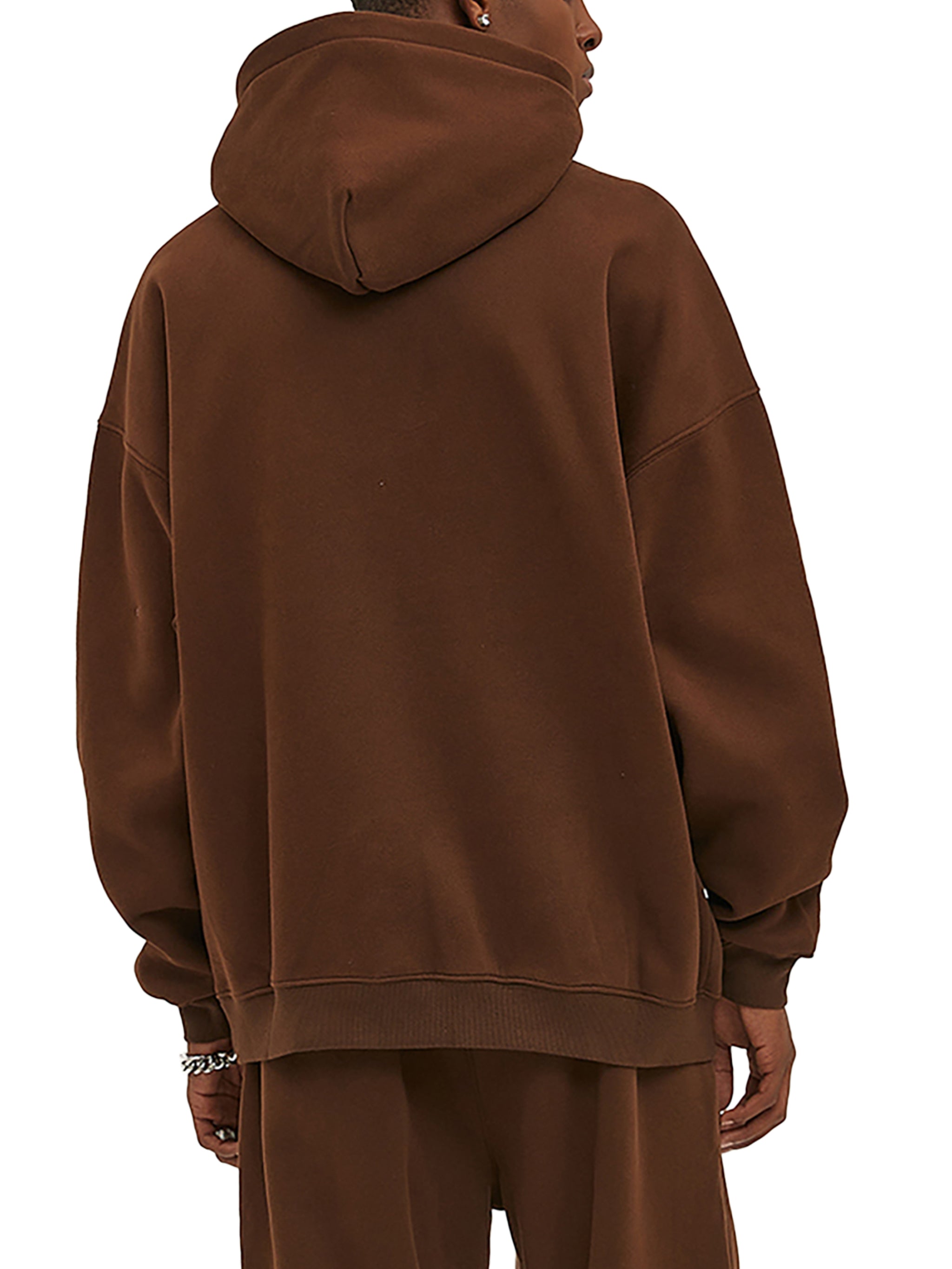 Dove + Deer Oversize Fleeced Hoodie