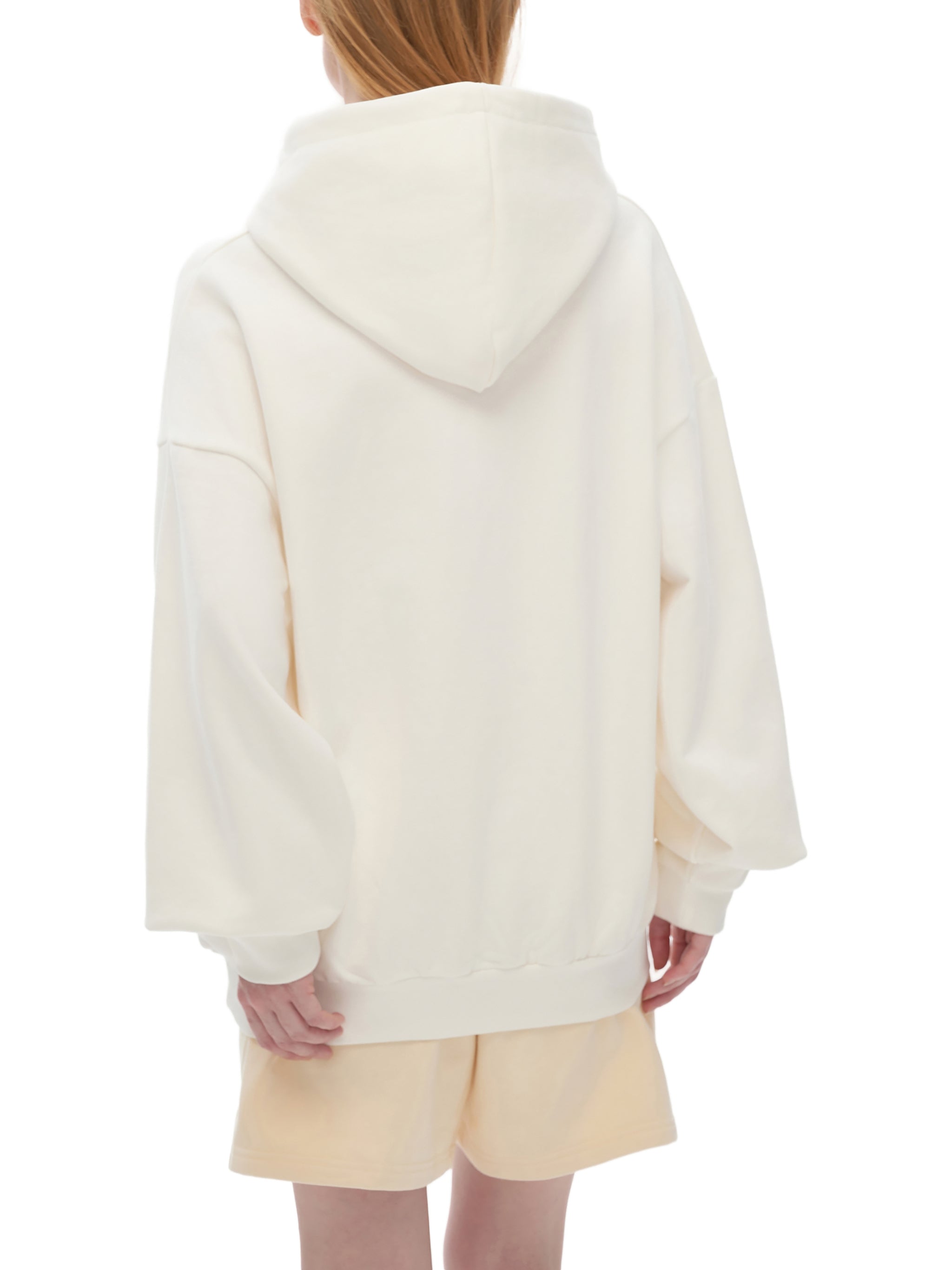 Bumbles Heart Wing Heavyweight Hidden Pocket Fleece Hoodie