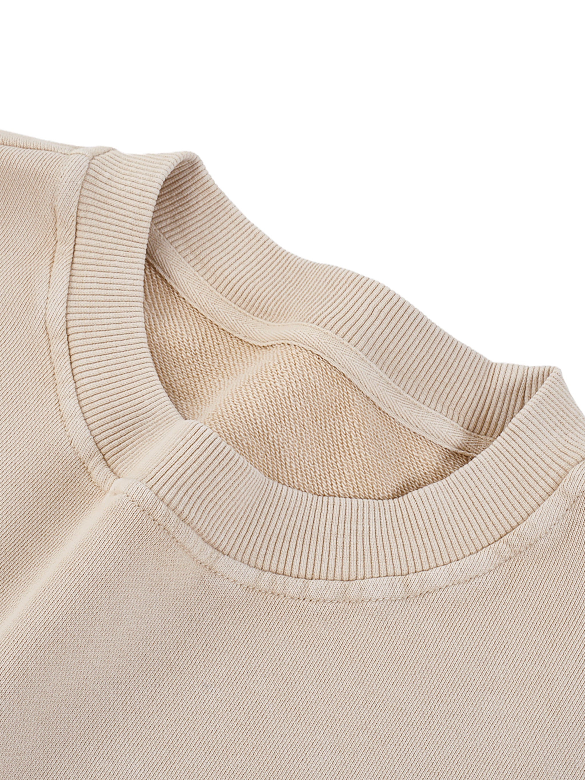Tulip Front/ Burger Back Snow Washed Oversized Sweatshirt