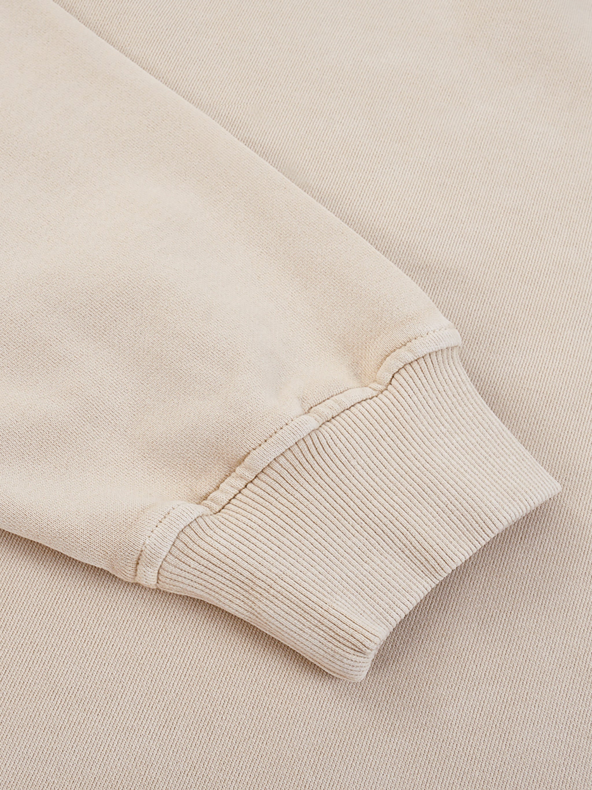 Tulip Front/ Burger Back Snow Washed Oversized Sweatshirt