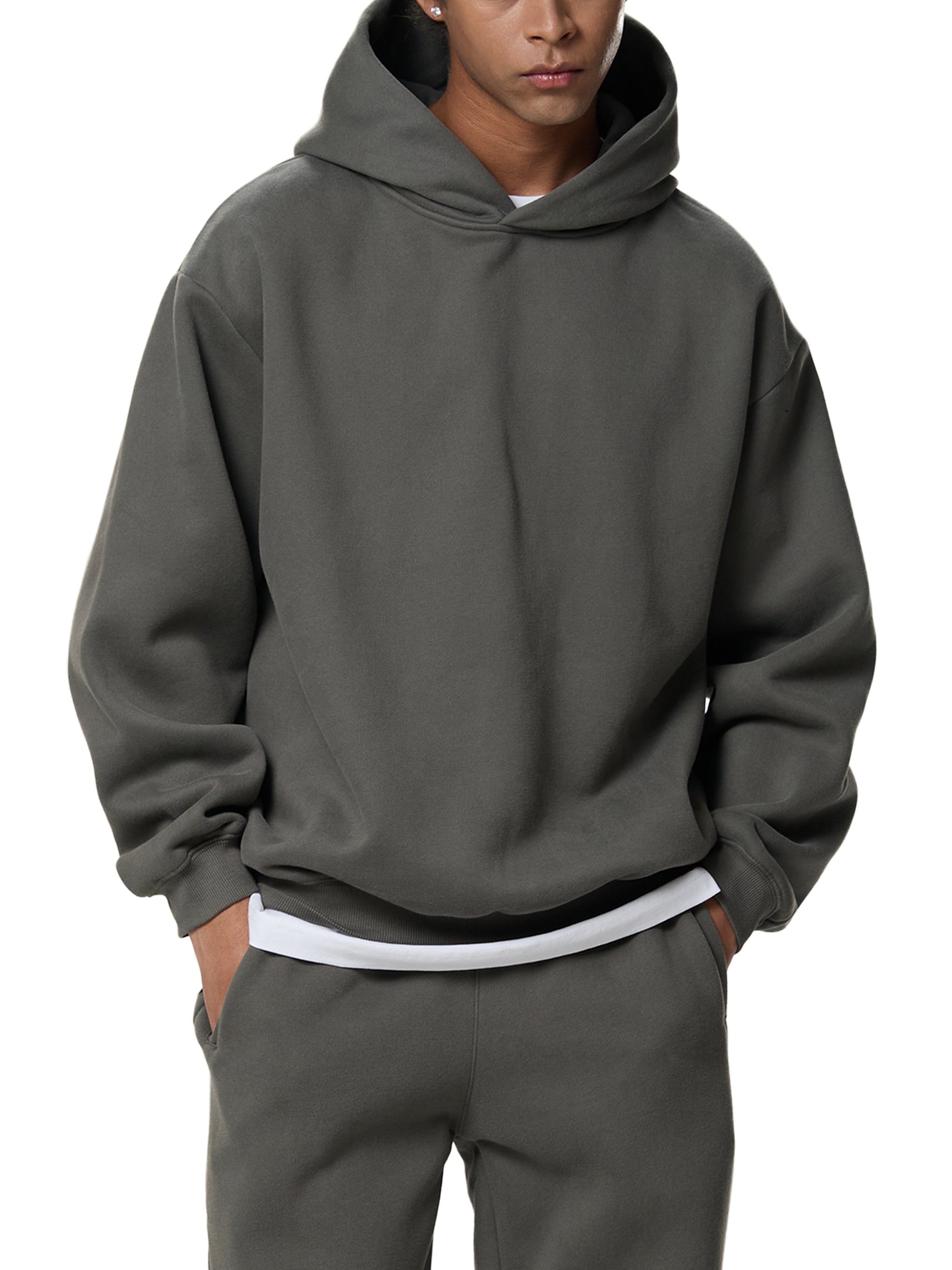 Pherps Fleeced Boxy Hoodie