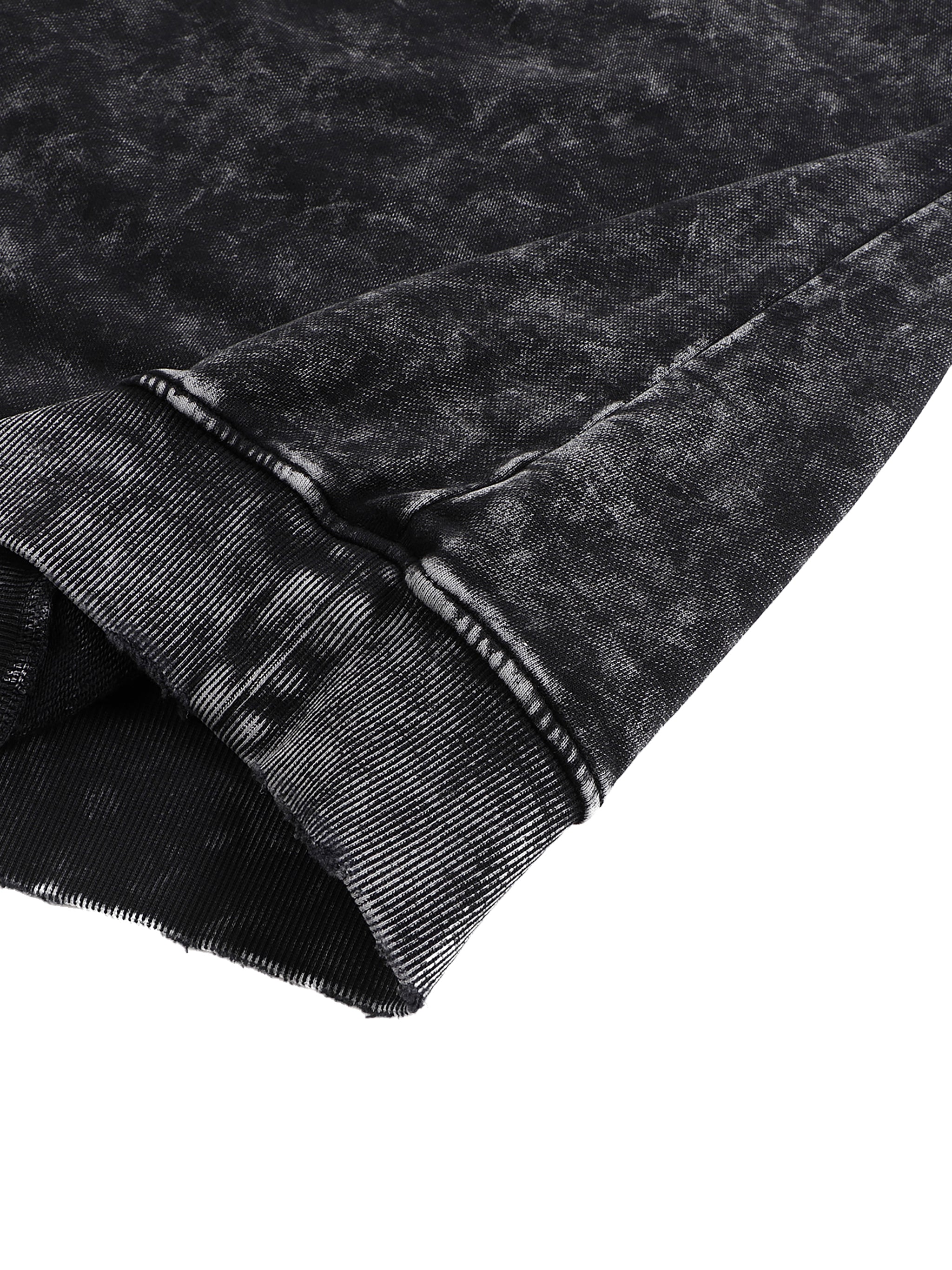 Honey PowWow Snow Washed Hand-Frayed Sweatshirt