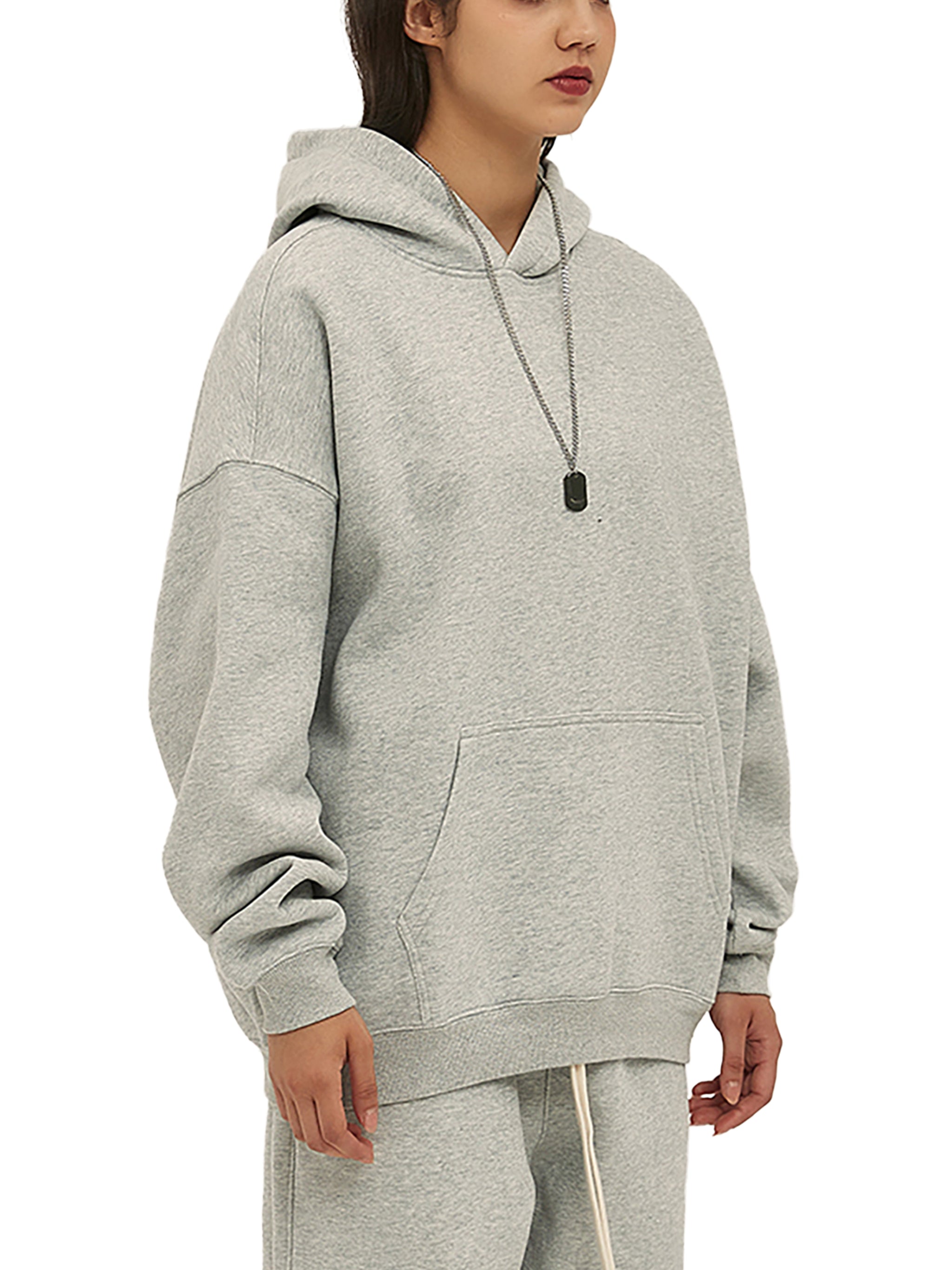 Dove + Deer Oversize Fleeced Hoodie