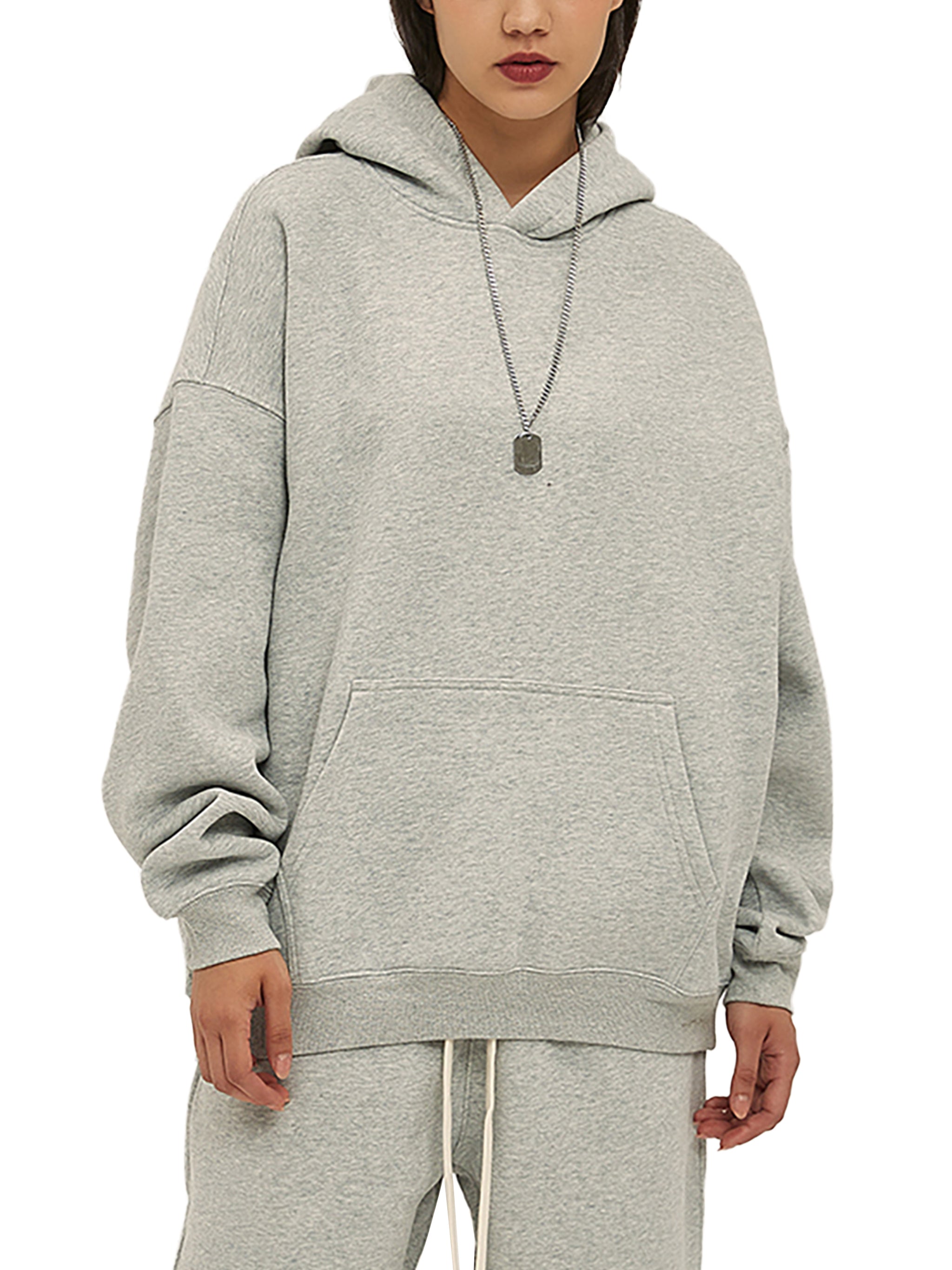 Dove + Deer Oversize Fleeced Hoodie