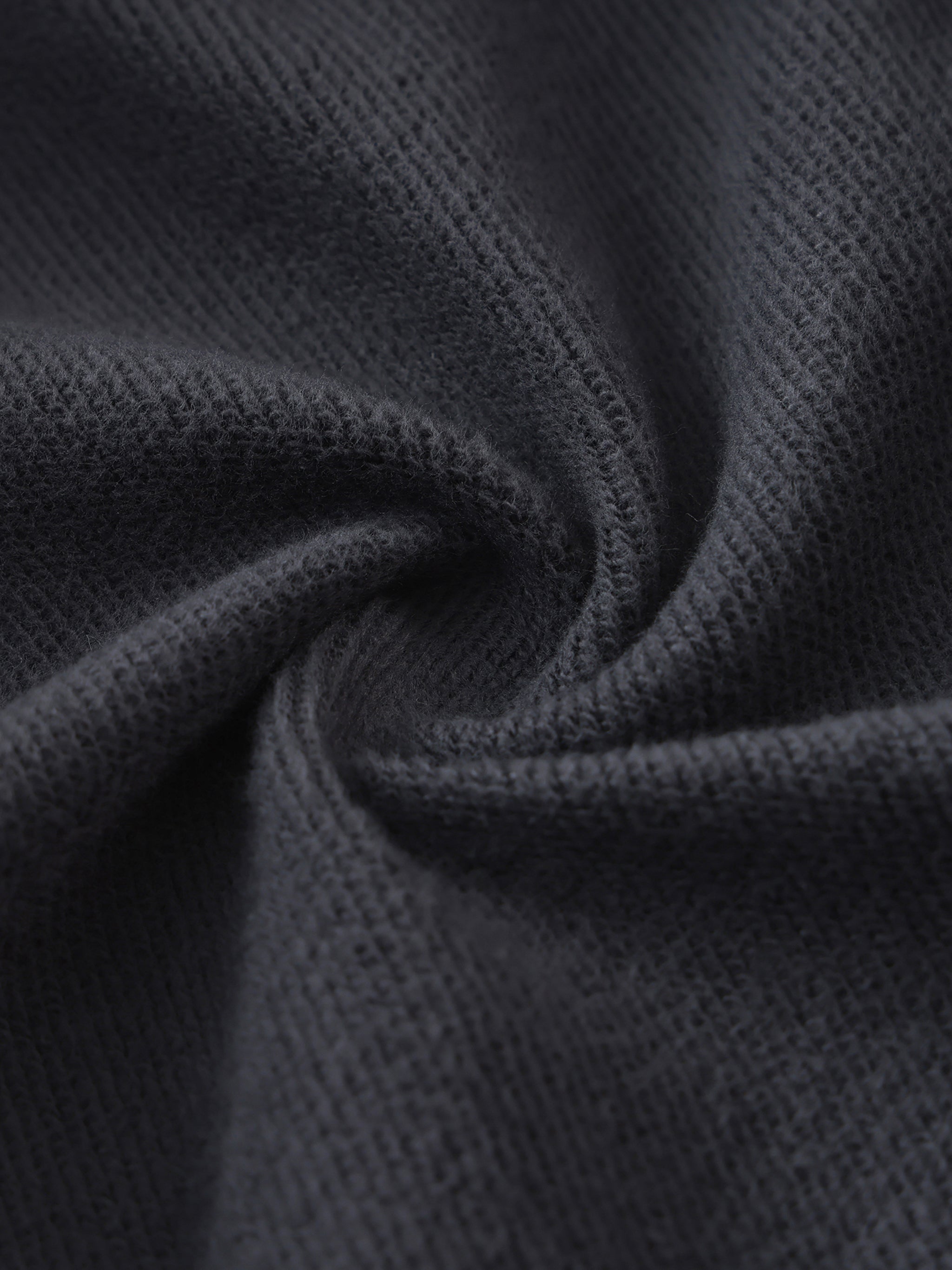 Geometric Beetle Heavyweight Fleece Polo Sweatshirt