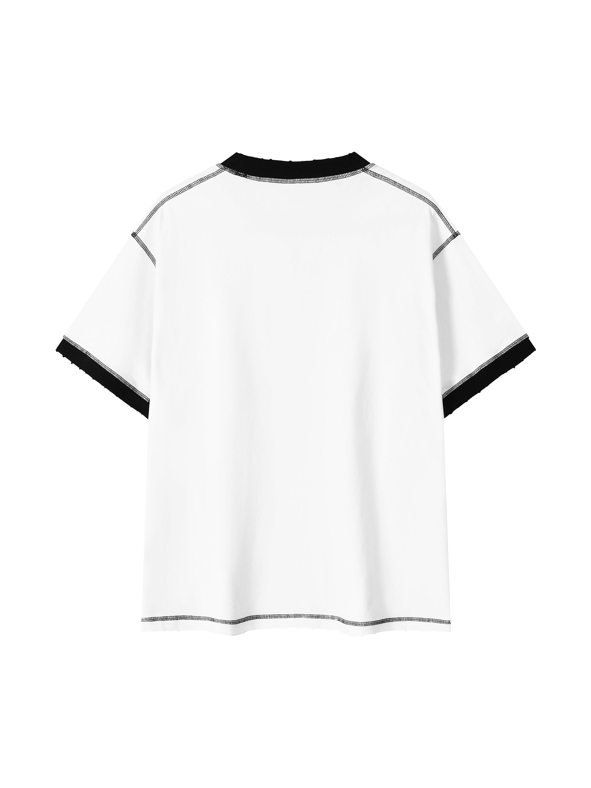 Albany NY Contrast-Stitched Cotton T-Shirt