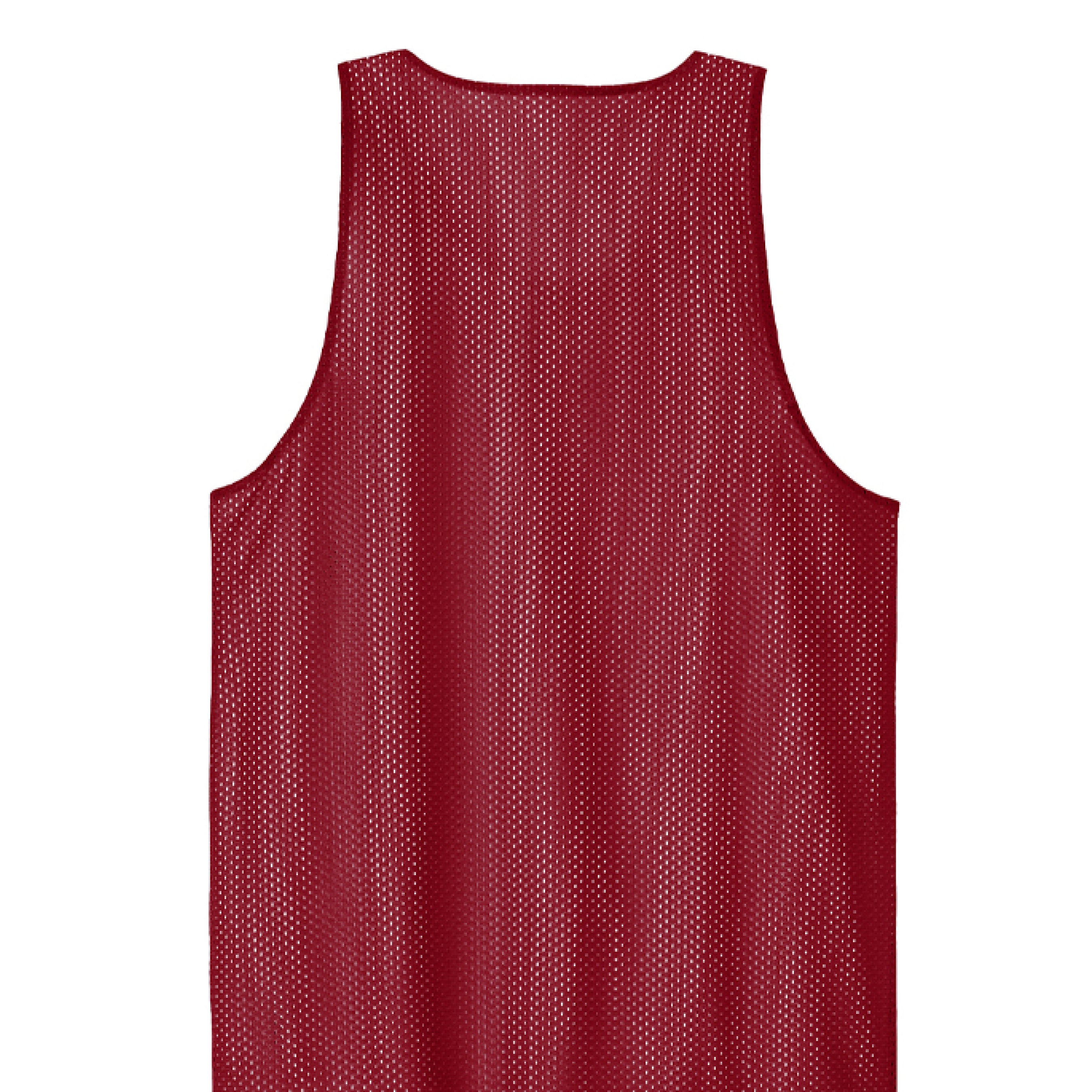 Deep Red/ White - BACK