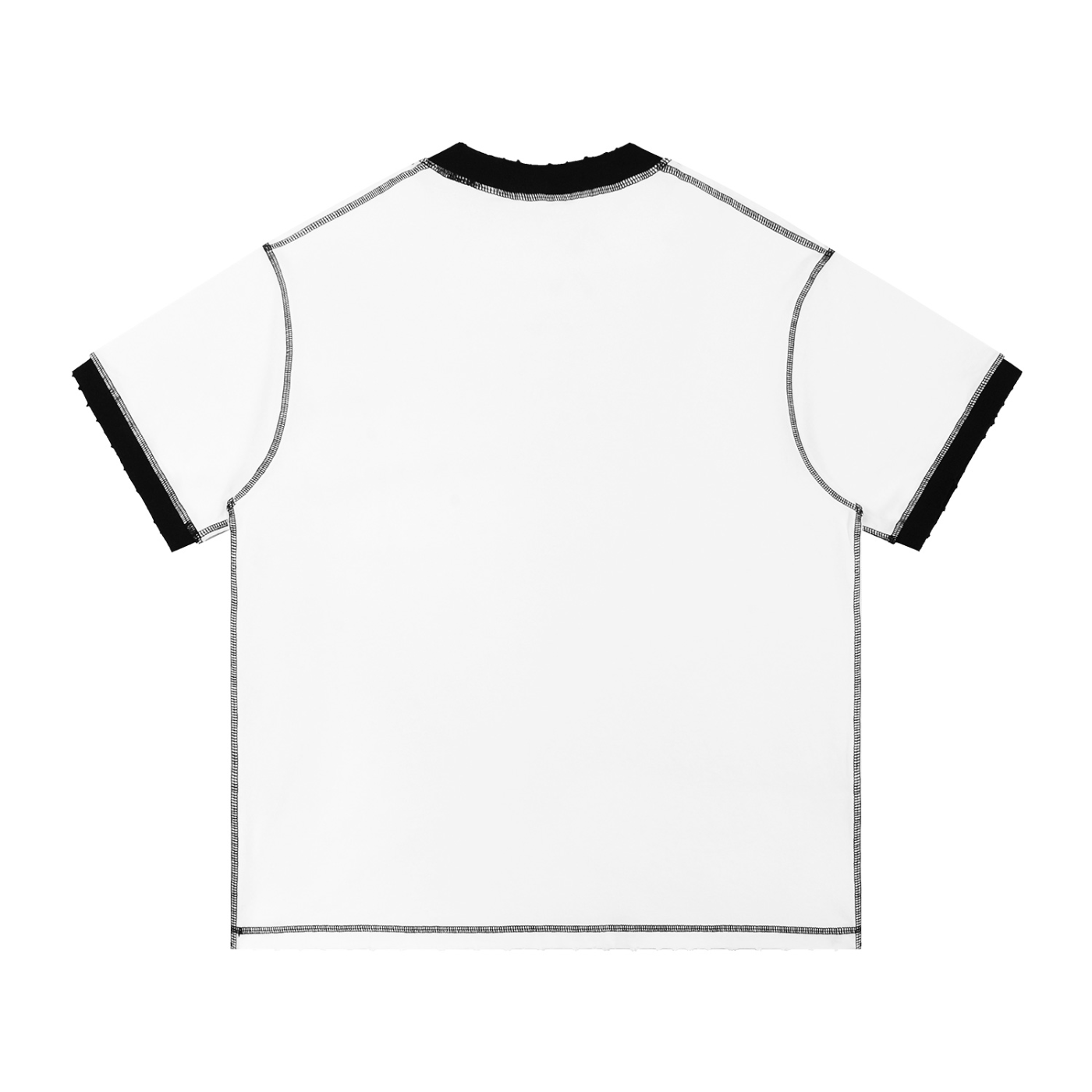 Albany NY Contrast-Stitched Cotton T-Shirt