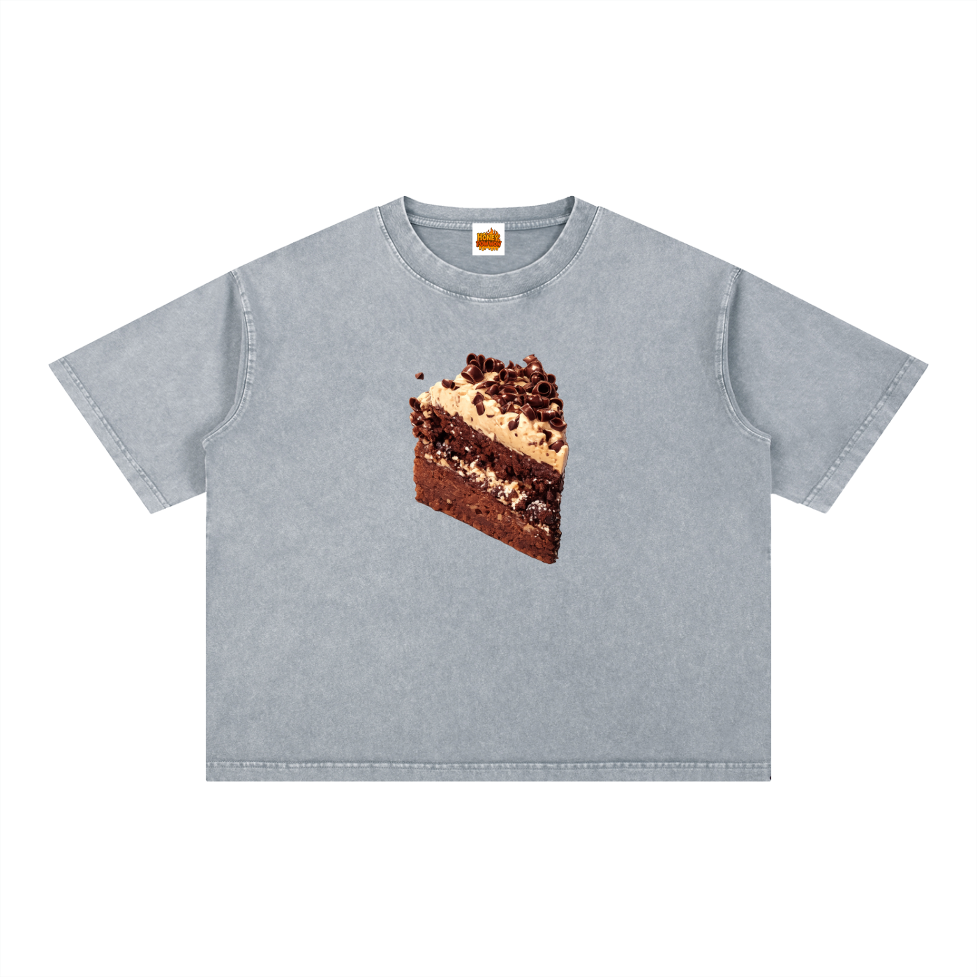 Ani's Cake Mineral Wash Boxy Cotton T-Shirt