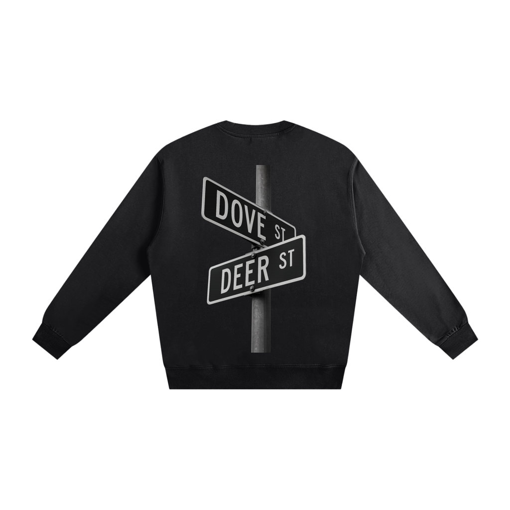 Dove+Deer Cross Signs Heavyweight Essential Sweatshirt