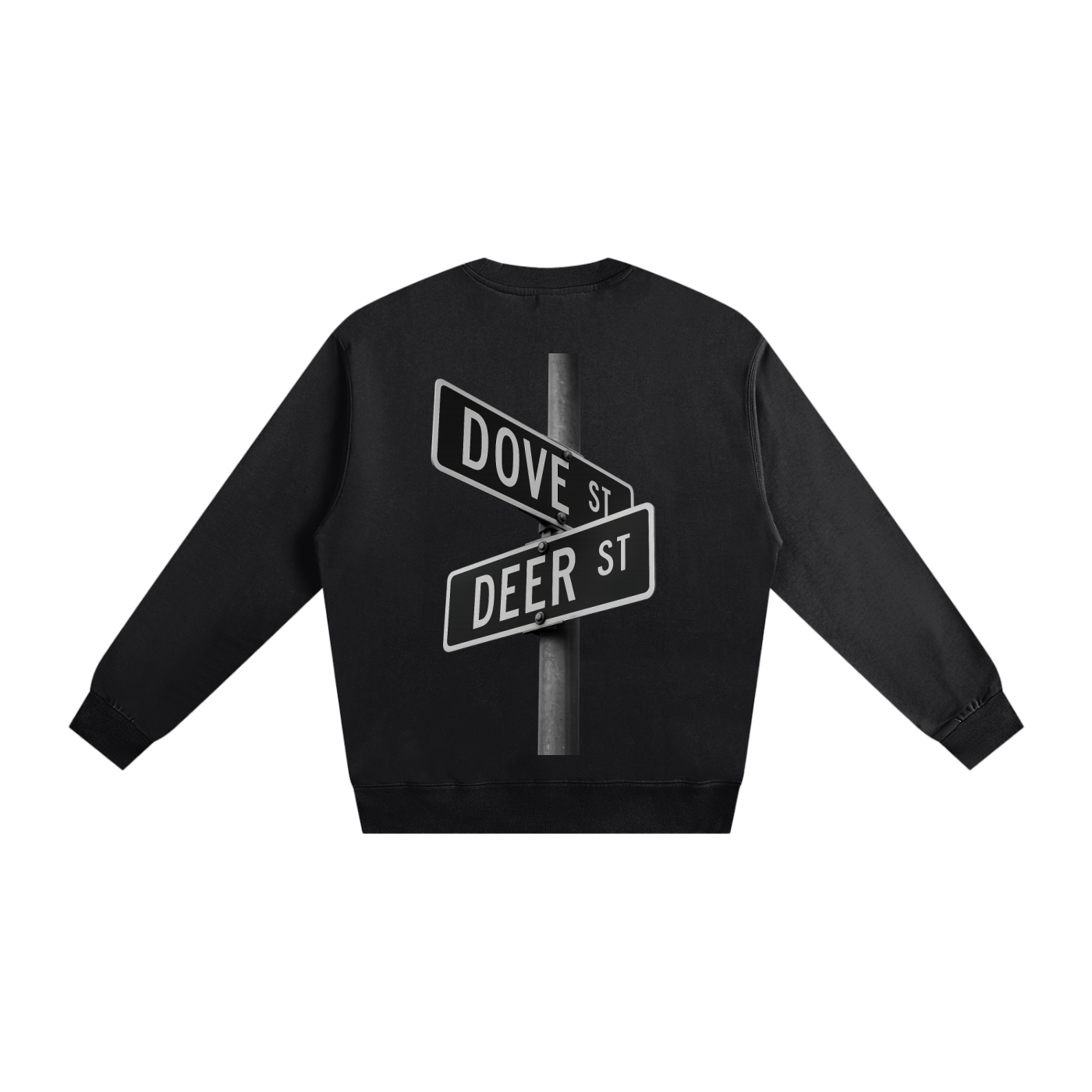 Dove+Deer Cross Signs Heavyweight Essential Sweatshirt