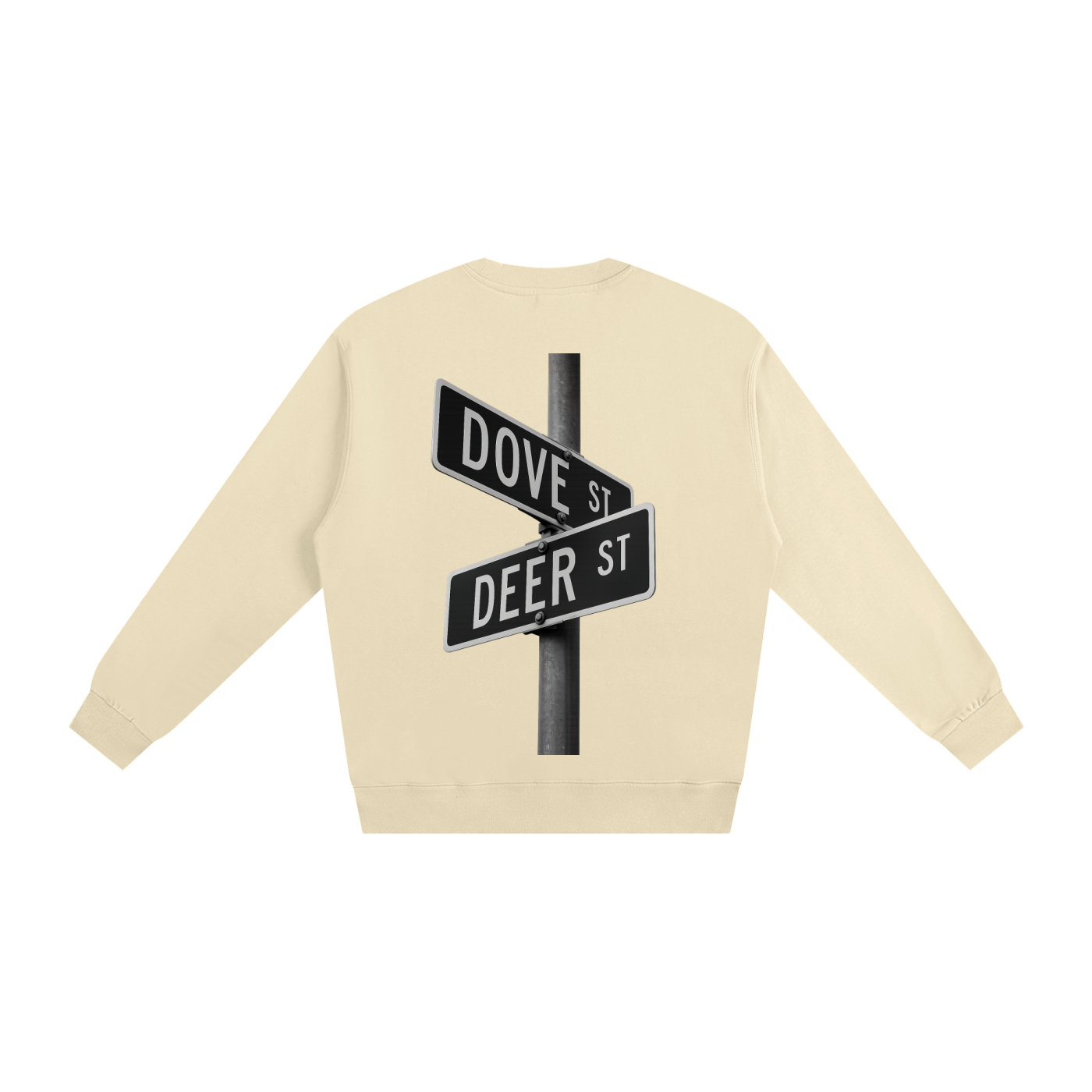 Dove+Deer Cross Signs Heavyweight Essential Sweatshirt