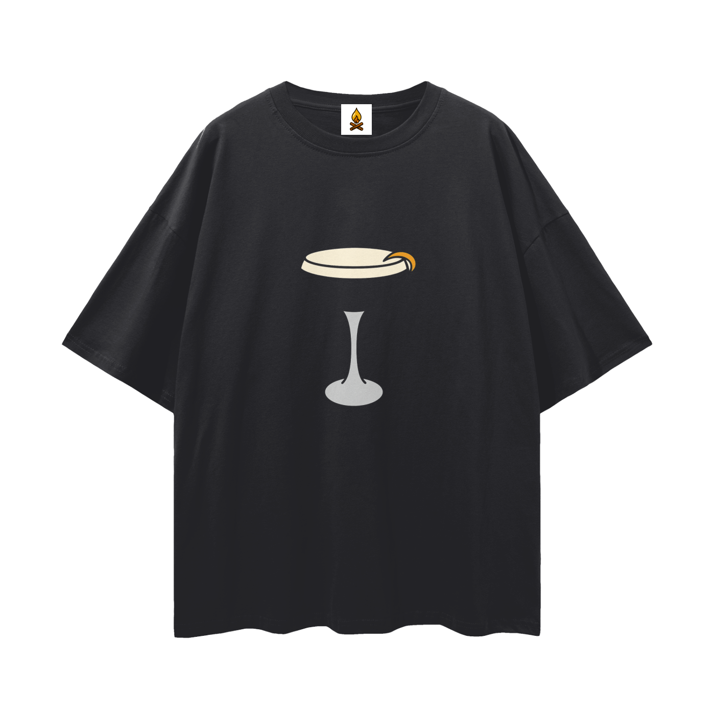 The Essential Espressotini Loose Drop Shoulder T-Shirt