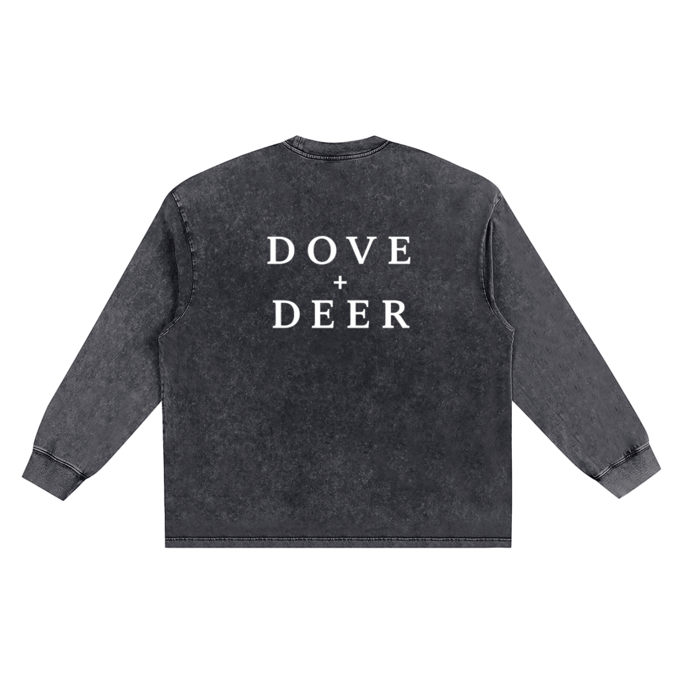 Snow Washed Frayed Edge T-Shirt