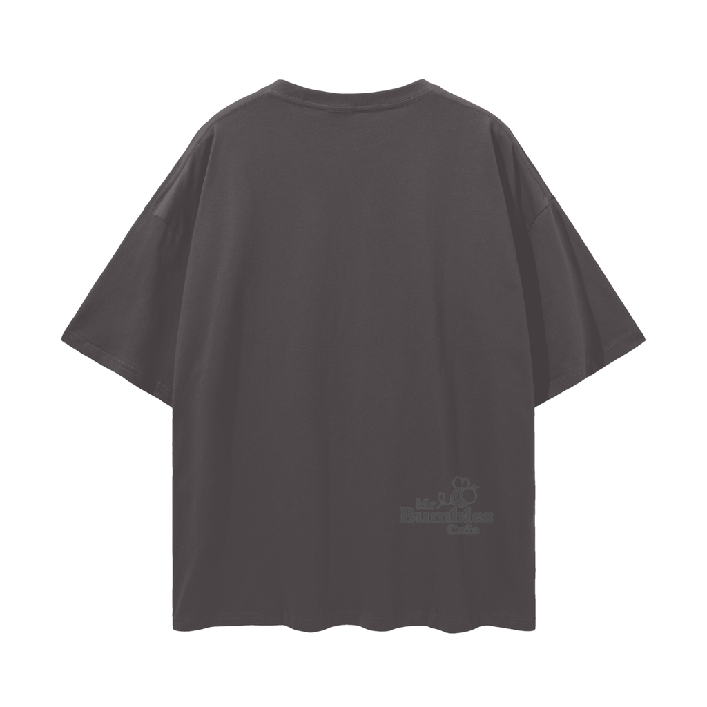 Oatmeal Streetwear Loose Drop Shoulder T-Shirt