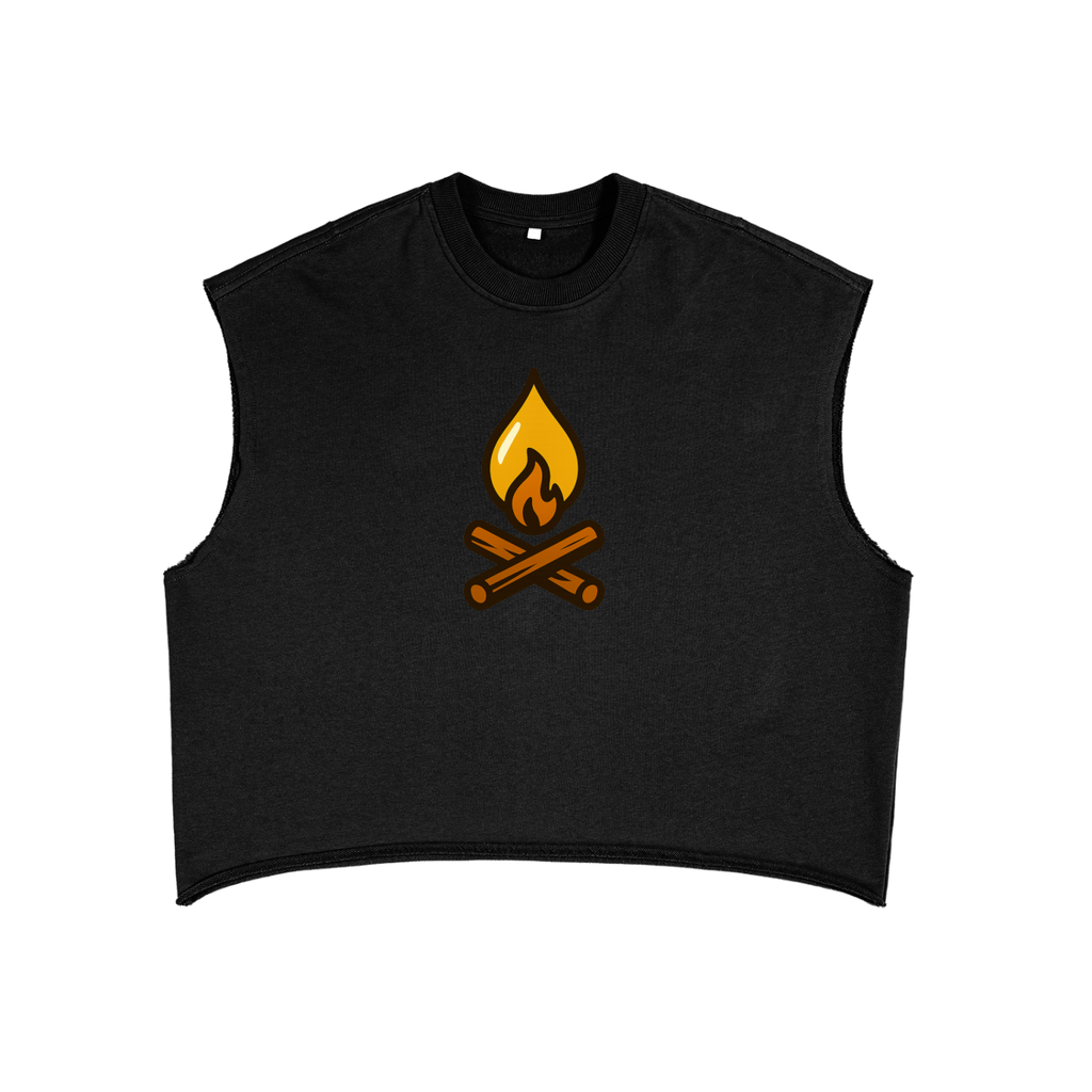 French Terry Boxy Tank Top