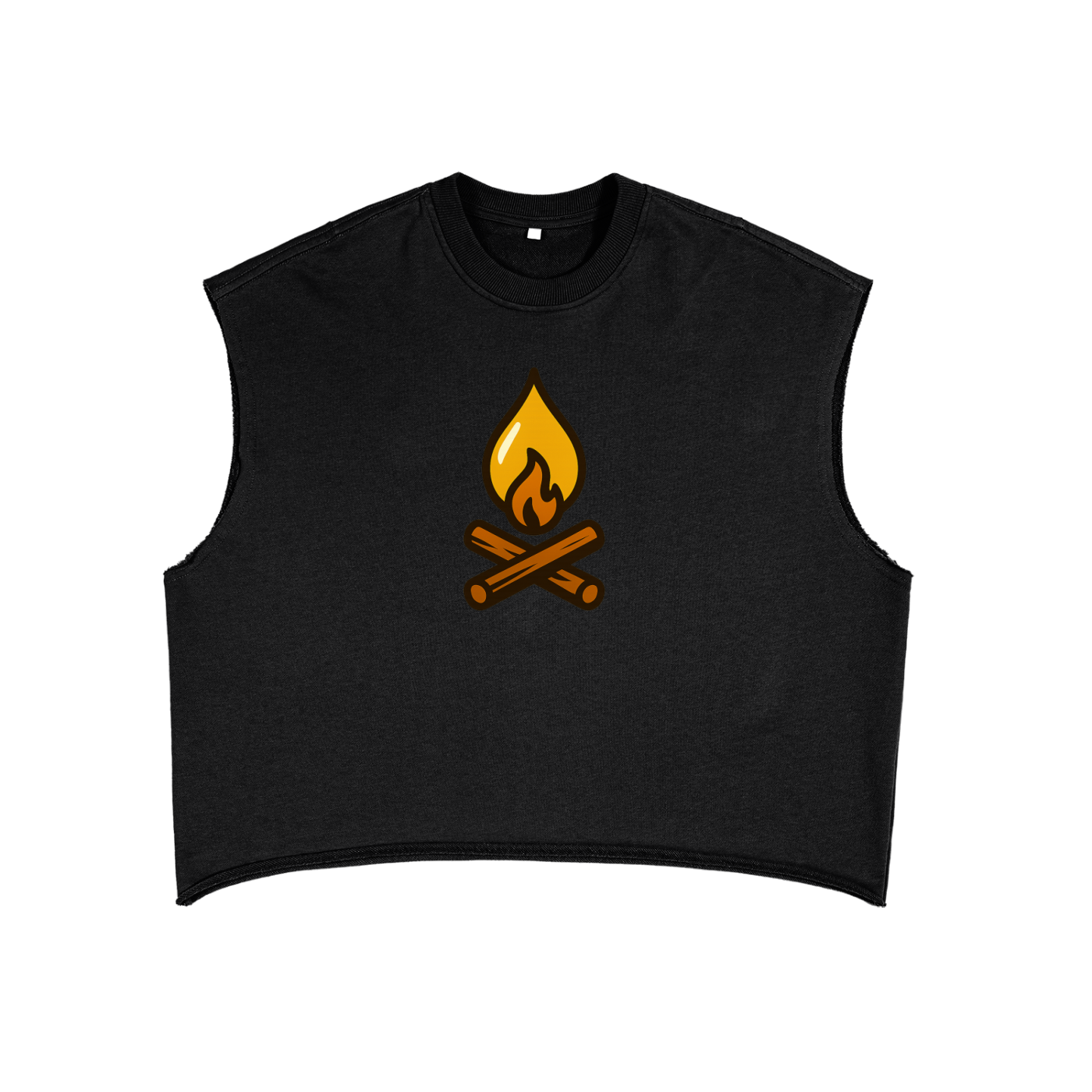French Terry Boxy Tank Top