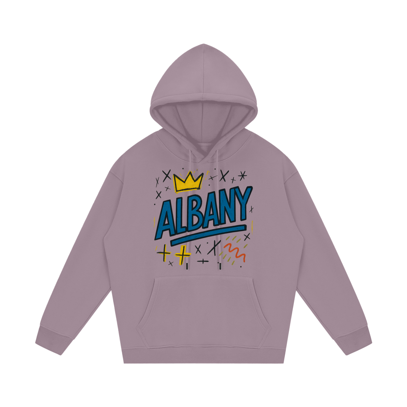 Streetwear Unisex Fleece Hoodie