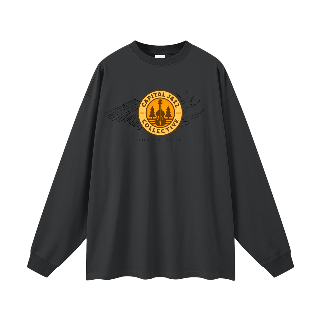 The Capital Jazz Collective @ Dove + Deer Fall 2025 Oversized Unisex Long Sleeve T-Shirt