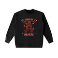 Queen of Hearts Weighted Crewneck Sweatshirt