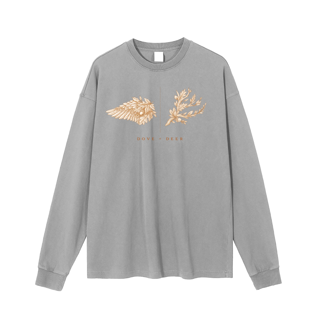 Marvelous Fall Vintage Washed Long Sleeve T-Shirt