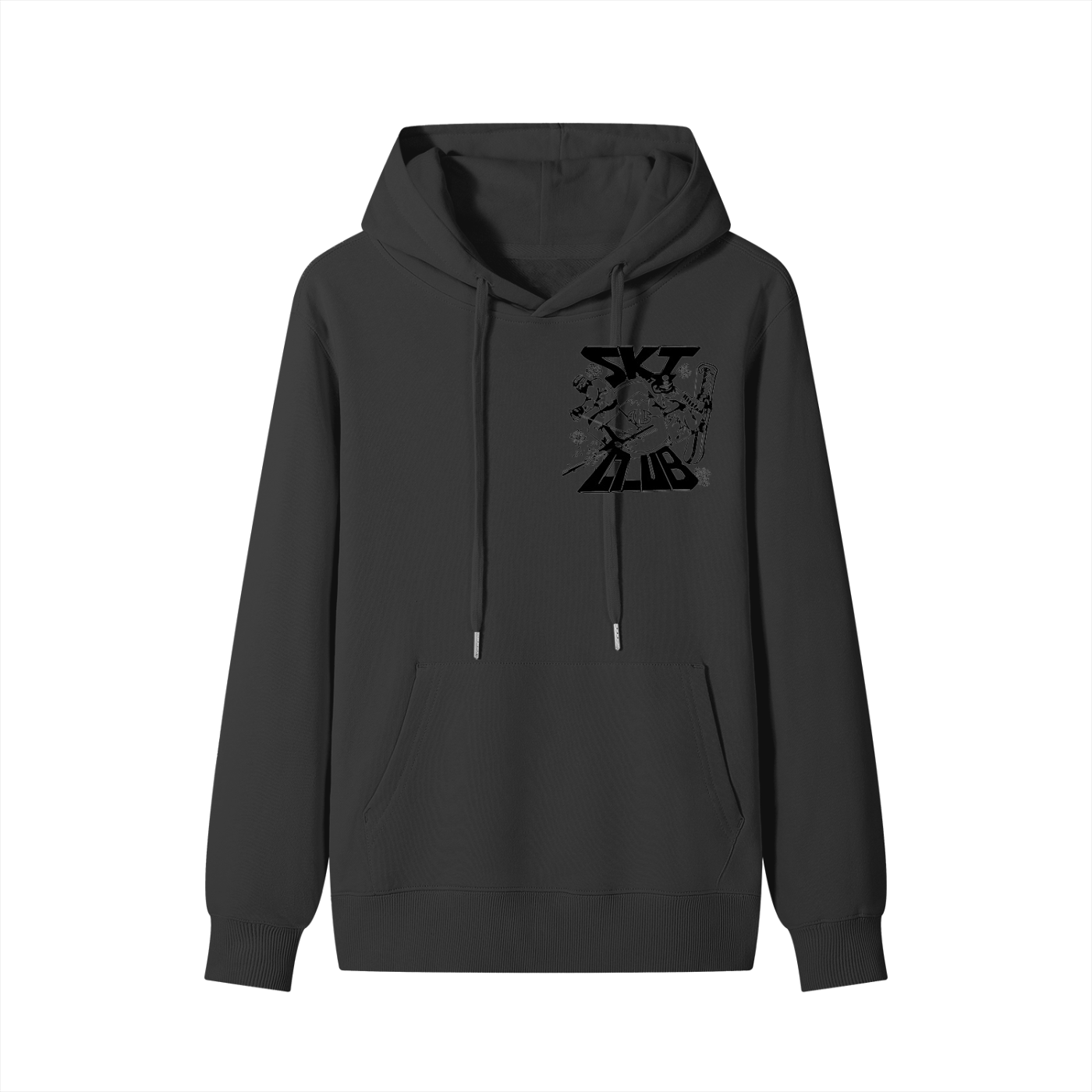 AHS Ski Club Graffiti Back 2 Unisex Cotton Hoodie