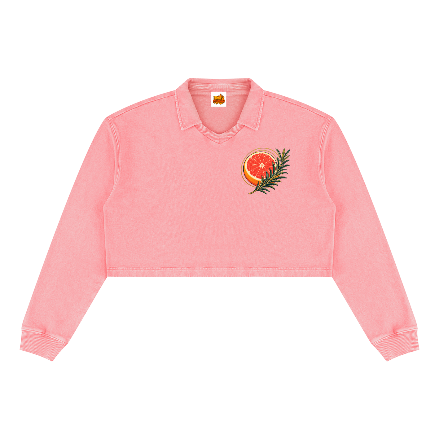 The Sweetest Sprig Women’s Vintage Wash Crop Sweatshirt