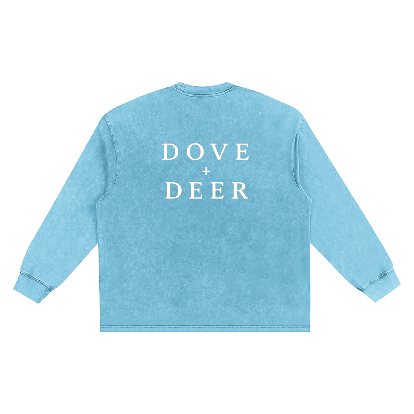 Snow Washed Frayed Edge T-Shirt